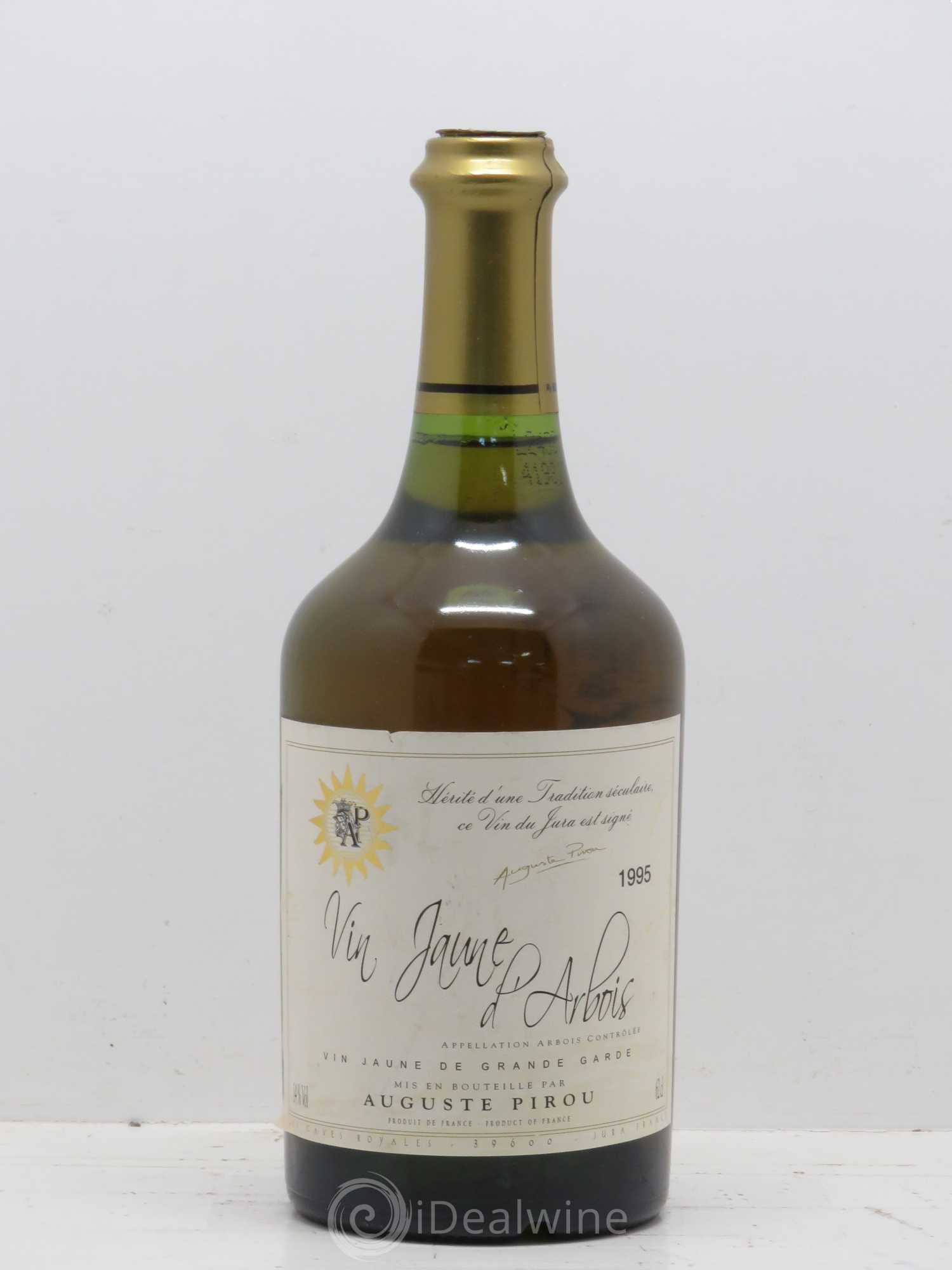 Arbois Vin Jaune A.Pirou (sans prix de réserve) 1995 - Posten von 1 Flasche - 0