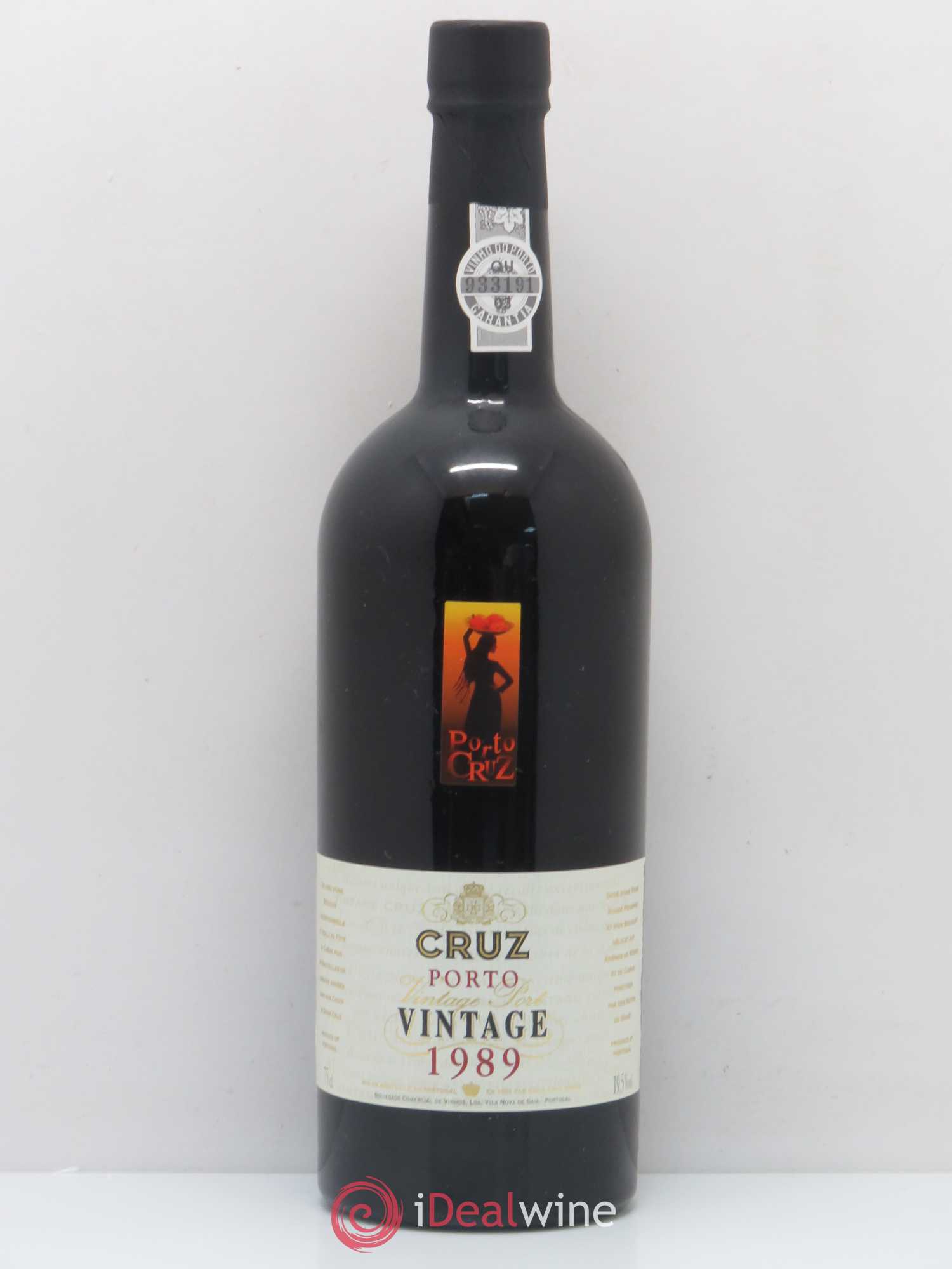 Porto Cruz 1989 - Lot de 1 bouteille - 0
