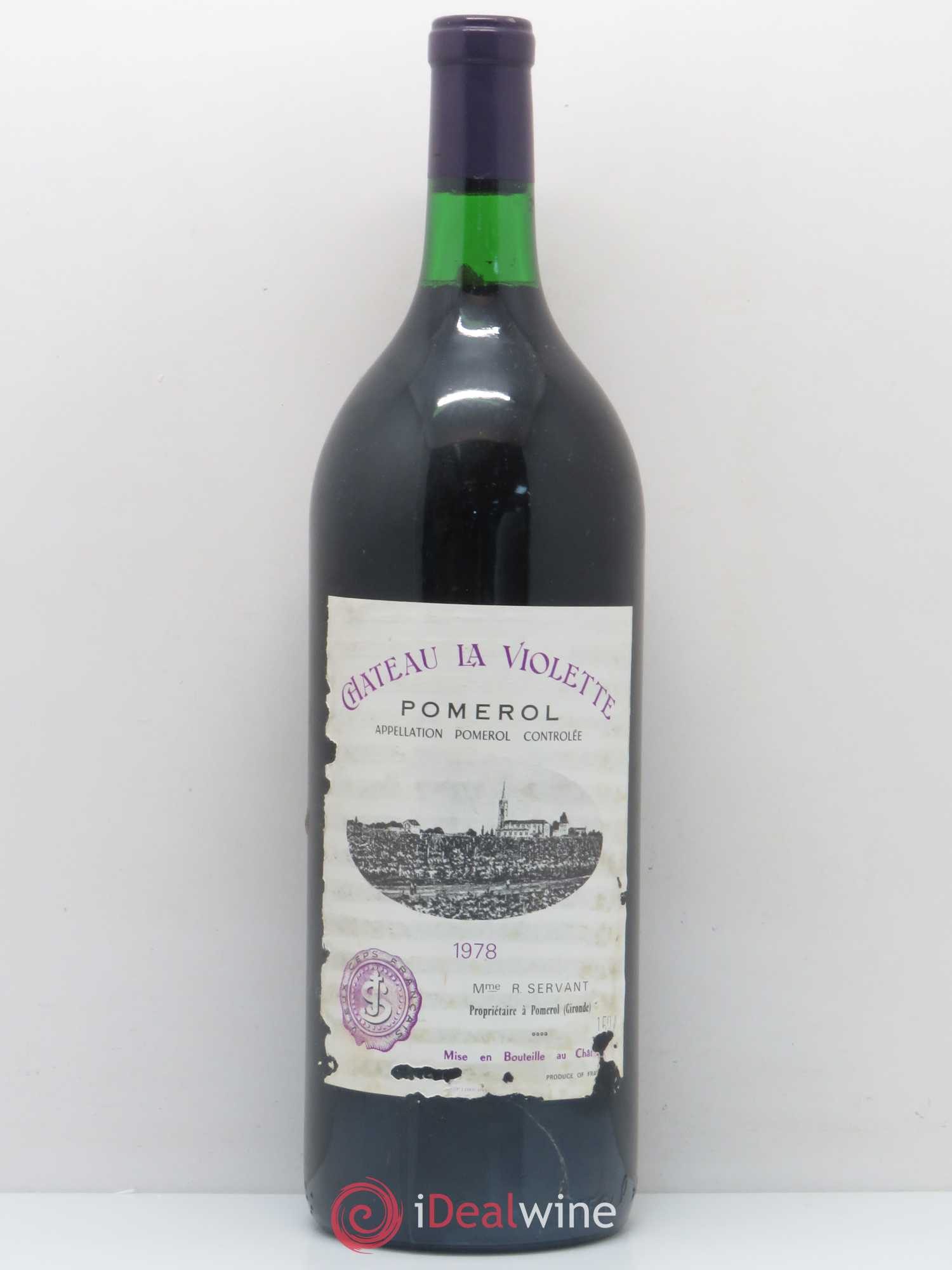 Château la Violette 1978 - Lot de 1 magnum - 0