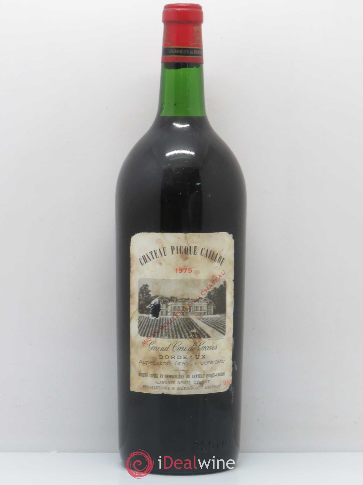 Château Picque Caillou 1975 - Lot de 1 magnum - 0