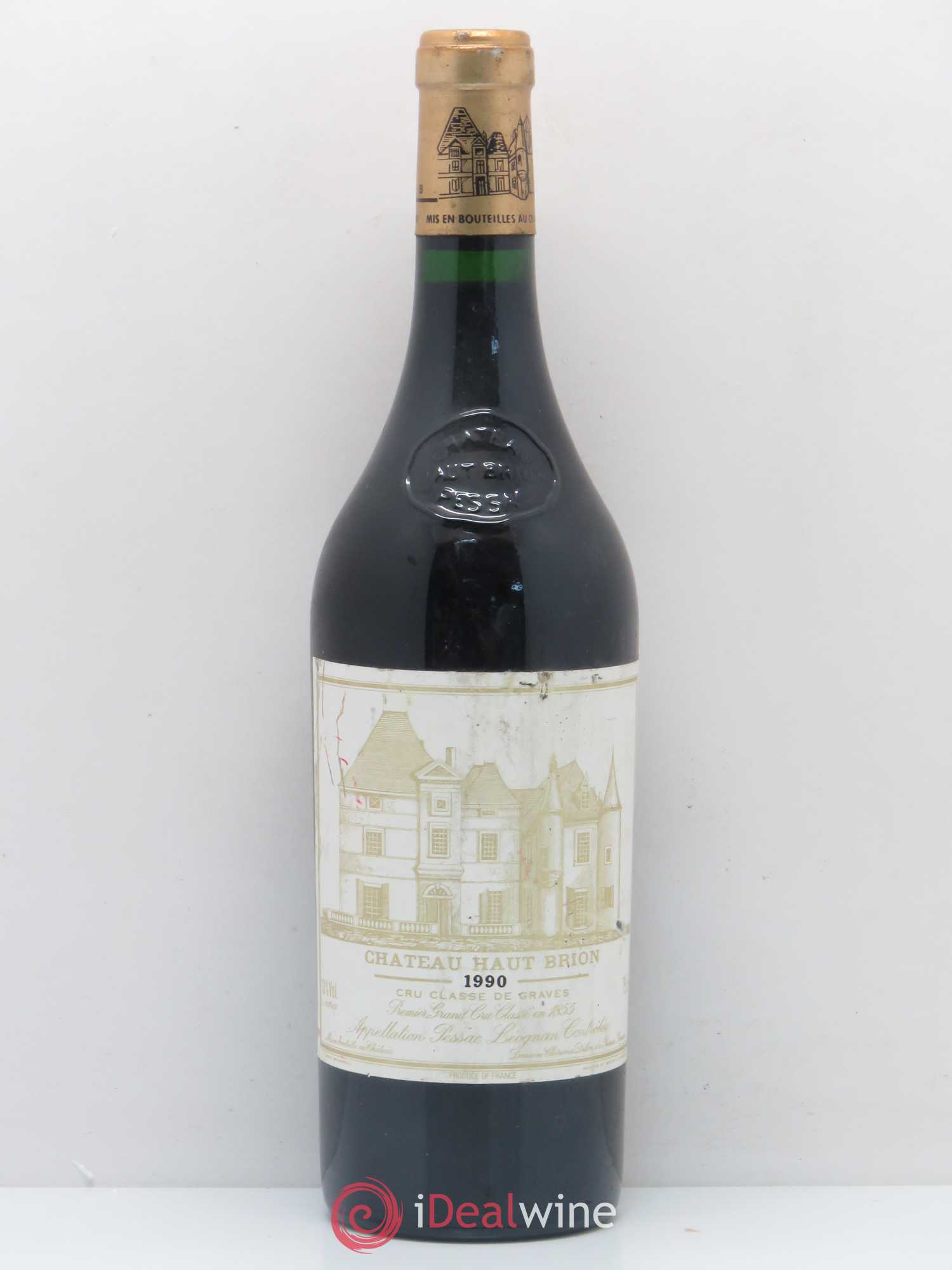 Château Haut Brion 1er Grand Cru Classé 1990 - Lot de 1 bouteille - 0