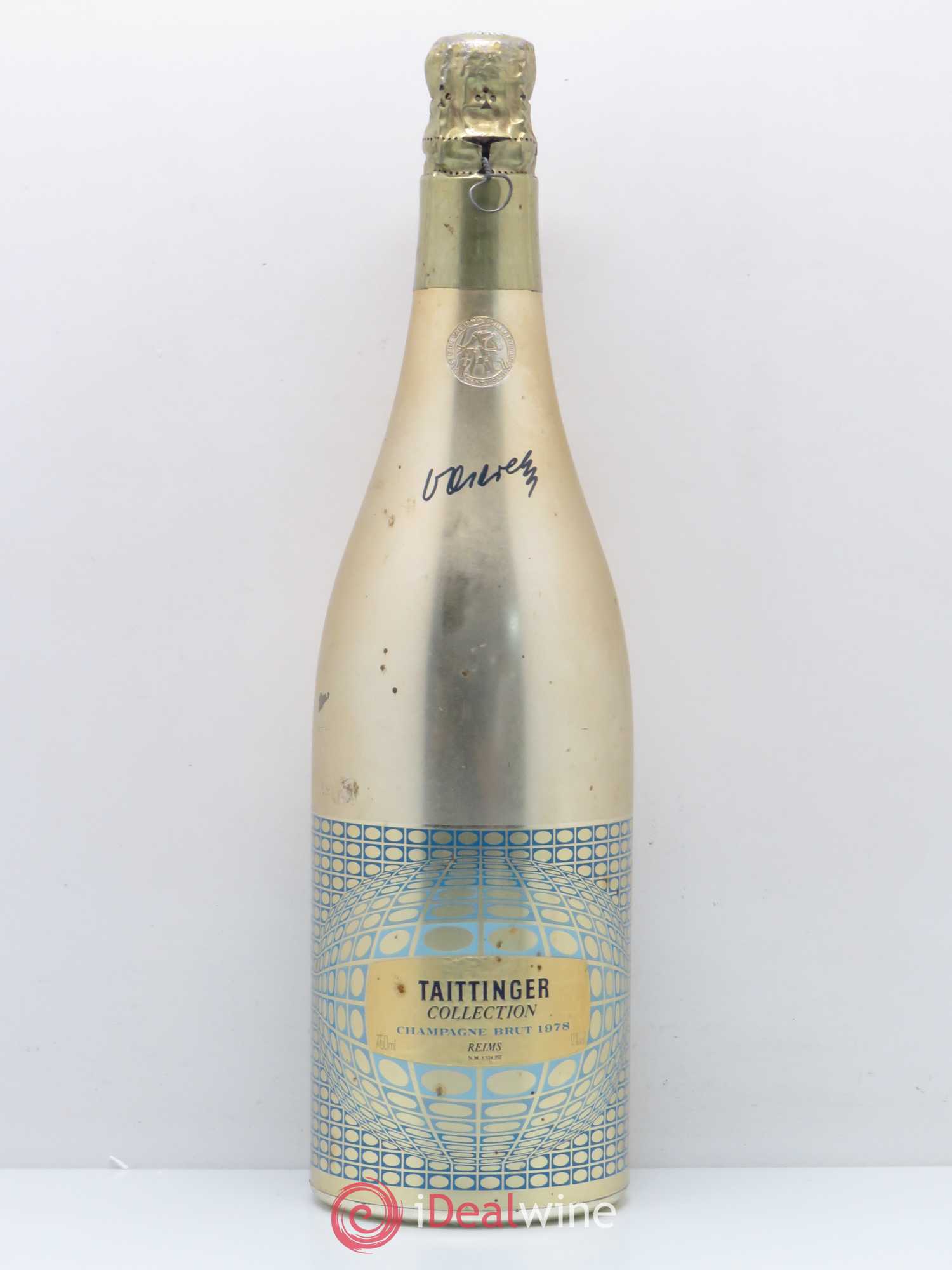 1978 - Collection Vasarely Taittinger 1978 - Lot de 1 bouteille - 0