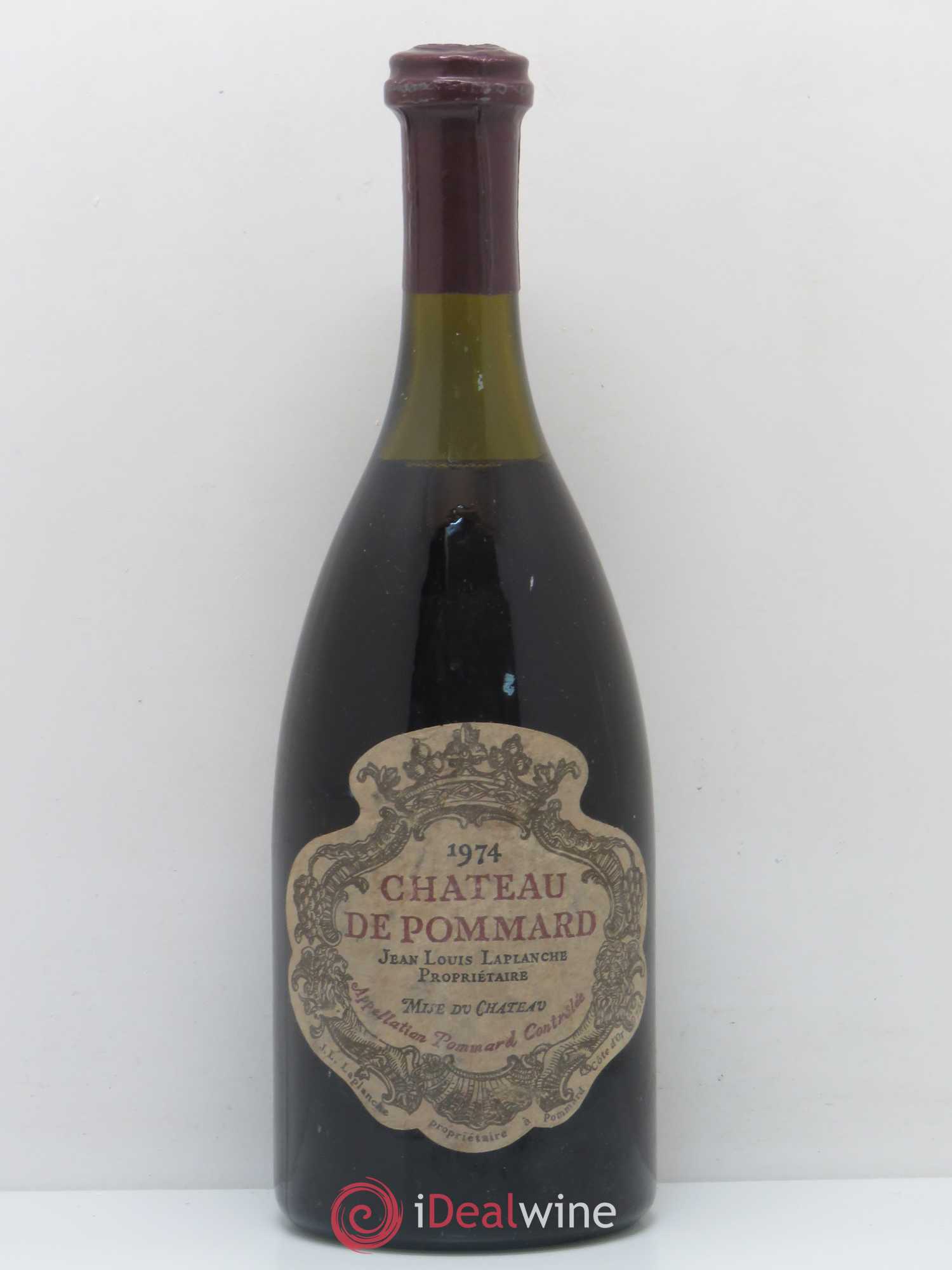 Pommard Château de Pommard 1974 - Lot de 1 bouteille - 0