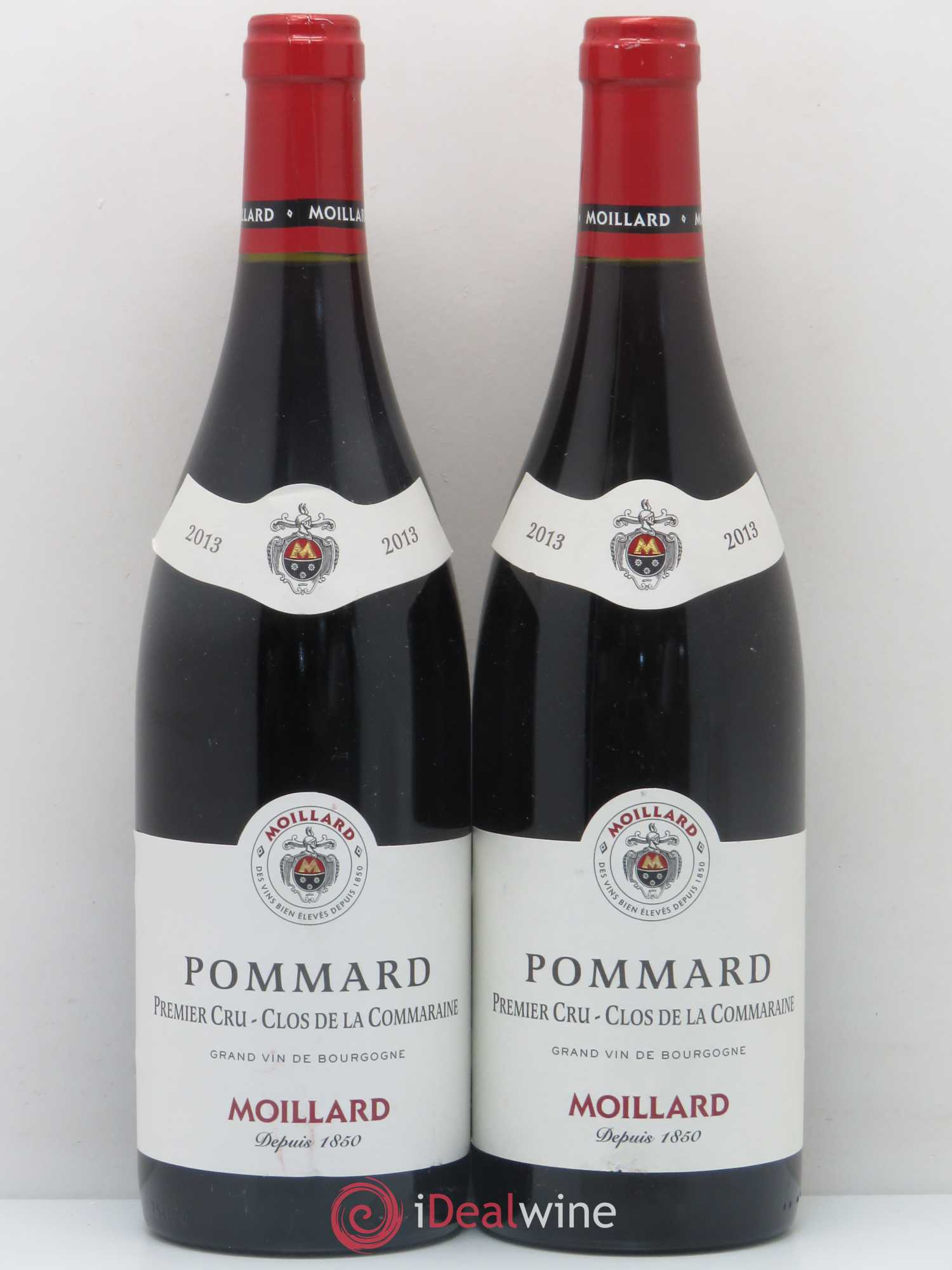 Pommard 1er Cru Clos de la Commaraine Moilard 2013 - Posten von 2 Flaschen - 0