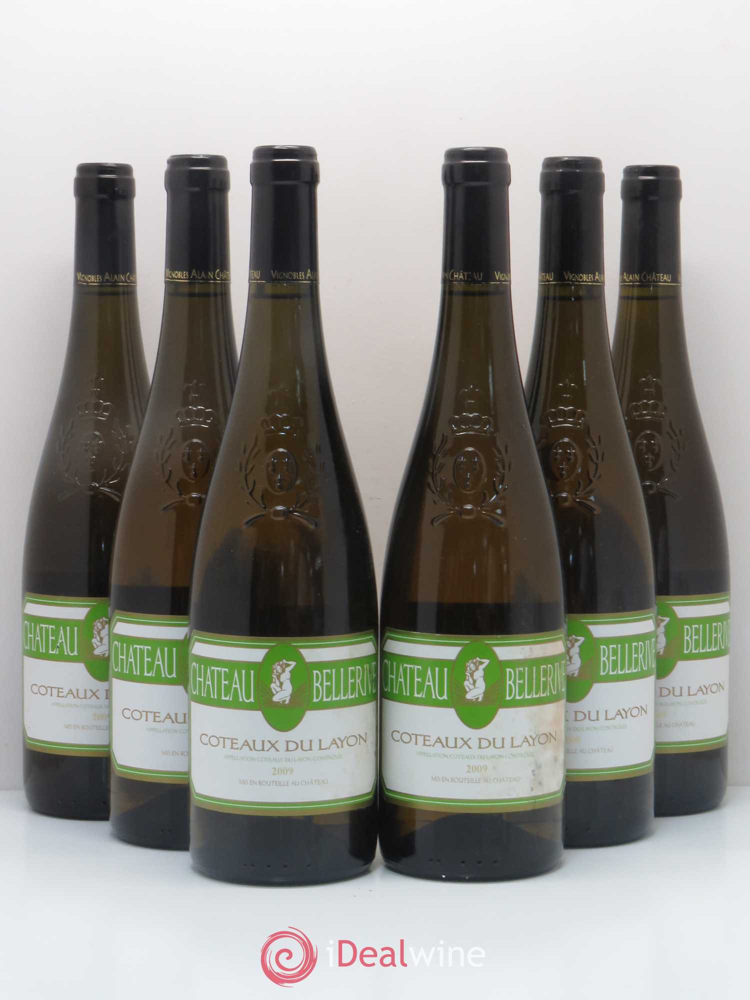 Coteaux du Layon Chateau Bellerive 2009 - Lot de 6 bouteilles - 0