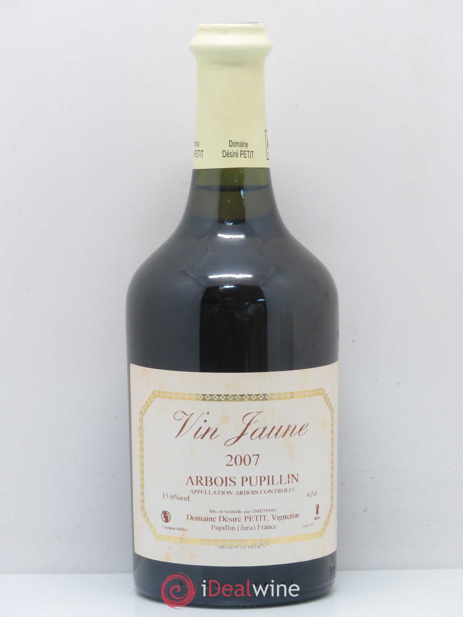 Arbois Vin Jaune Désiré Petit (sans prix de réserve) 2007 - Posten von 1 Flasche - 0