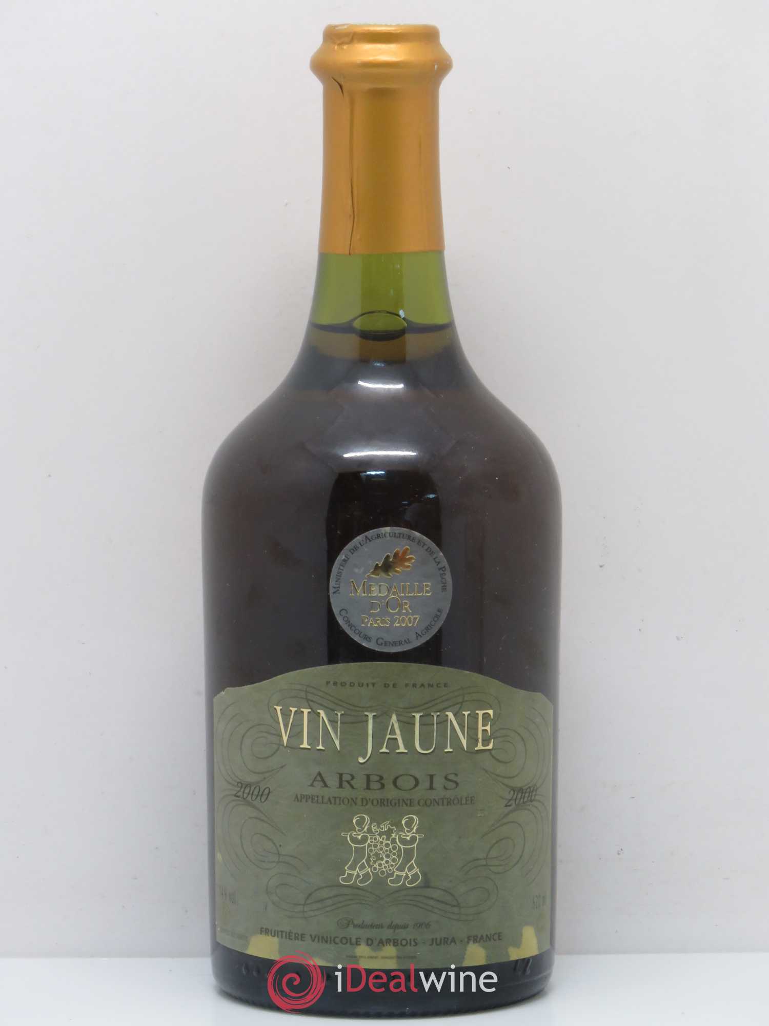 Arbois Vin Jaune Union Viticole la Fruitiere 2000 - Posten von 1 Flasche - 0