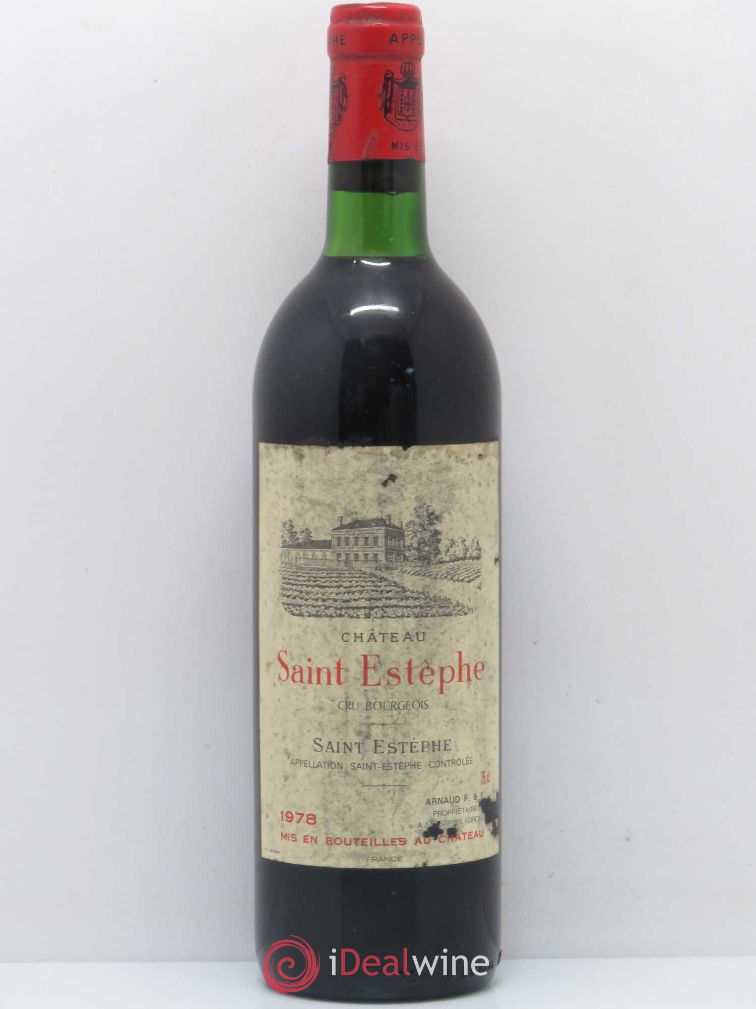 Château Saint-Estèphe 1978 - Lot de 1 bouteille - 0