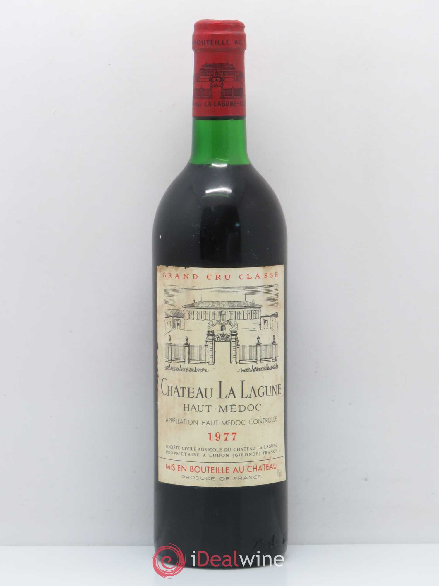 Château la Lagune 3ème Grand Cru Classé 1977 - Lot de 1 bouteille - 0