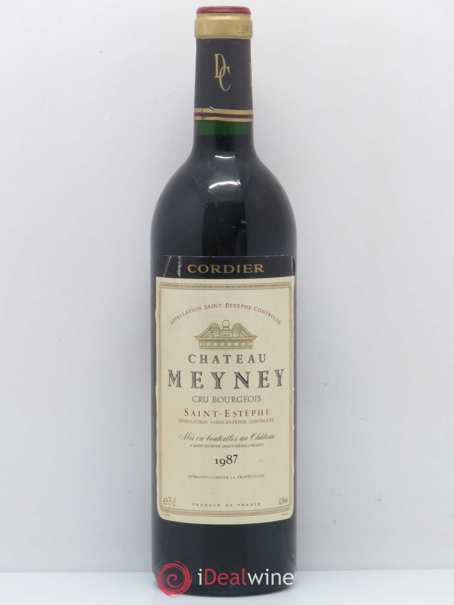 Château Meyney 1987 - Lot de 1 bouteille - 0