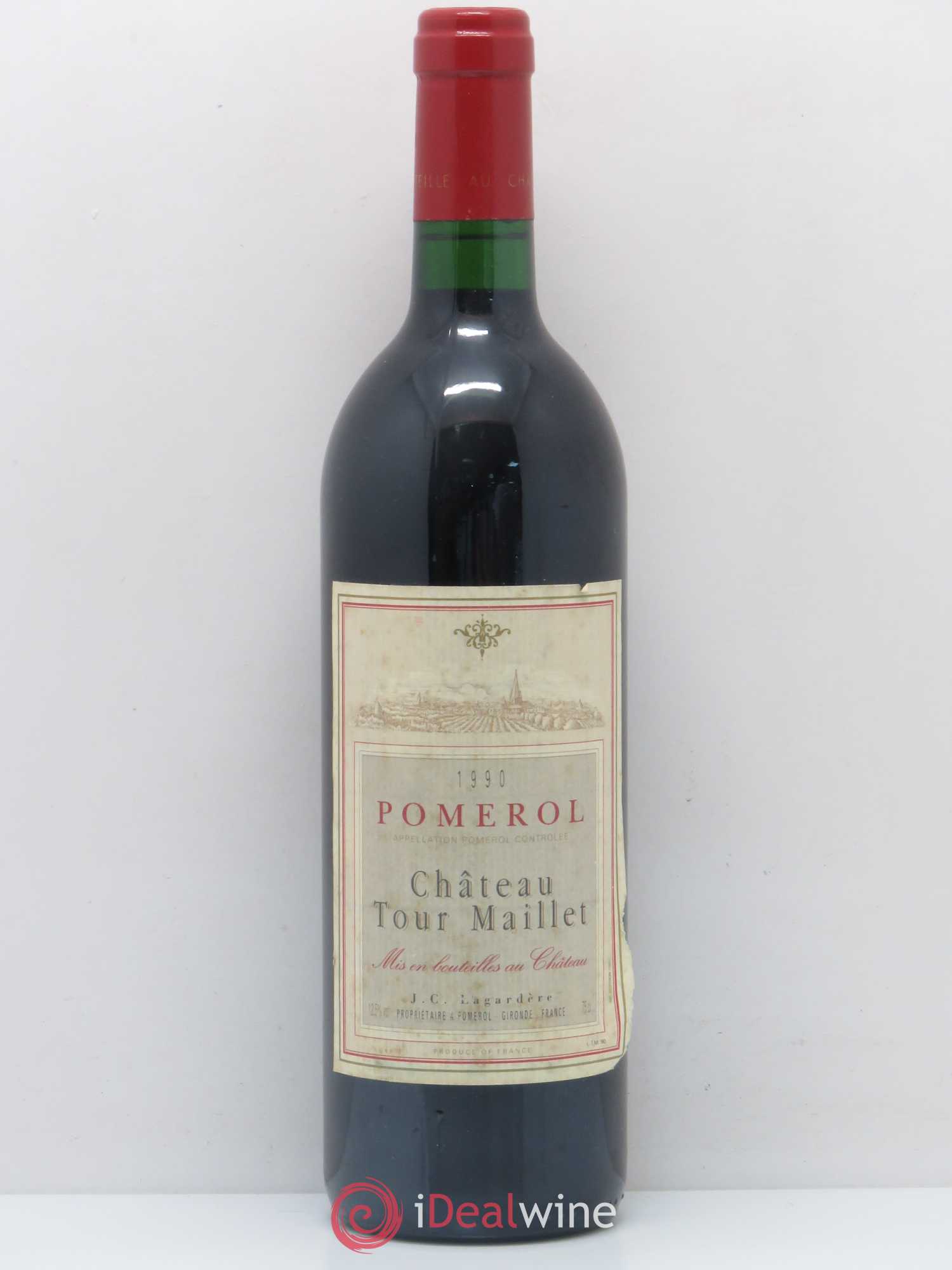 Château Tour Maillet 1990 - Lot de 1 bouteille - 0