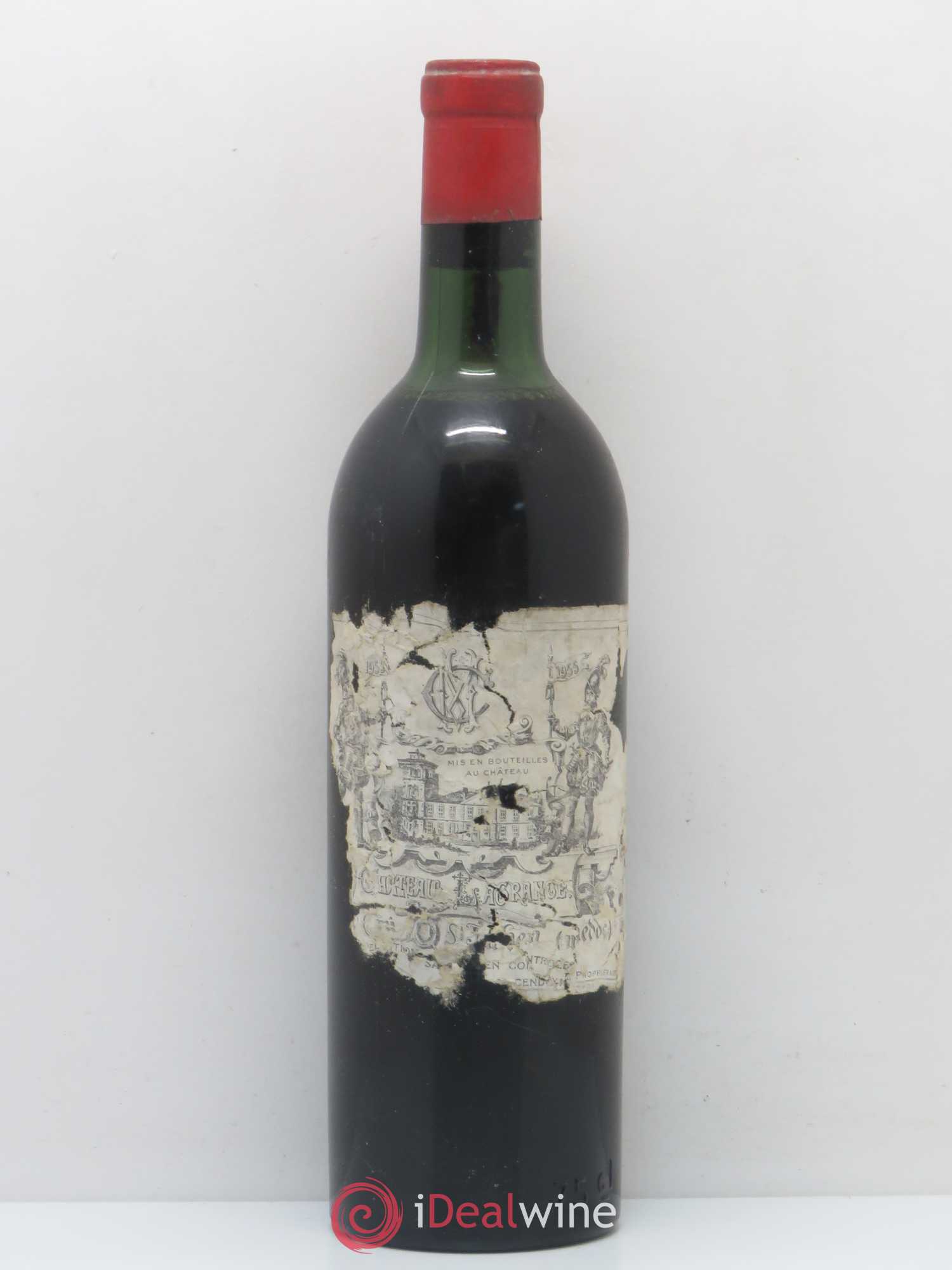 Château Lagrange 3ème Grand Cru Classé 1955 - Lot de 1 bouteille - 0