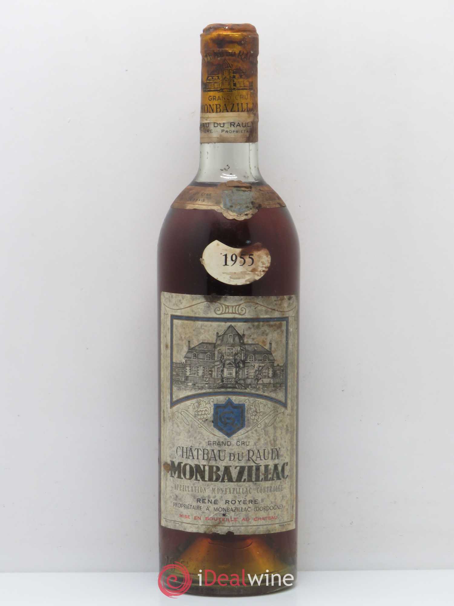 Monbazillac Domaine Rauly 1955 - Lot de 1 bouteille - 0