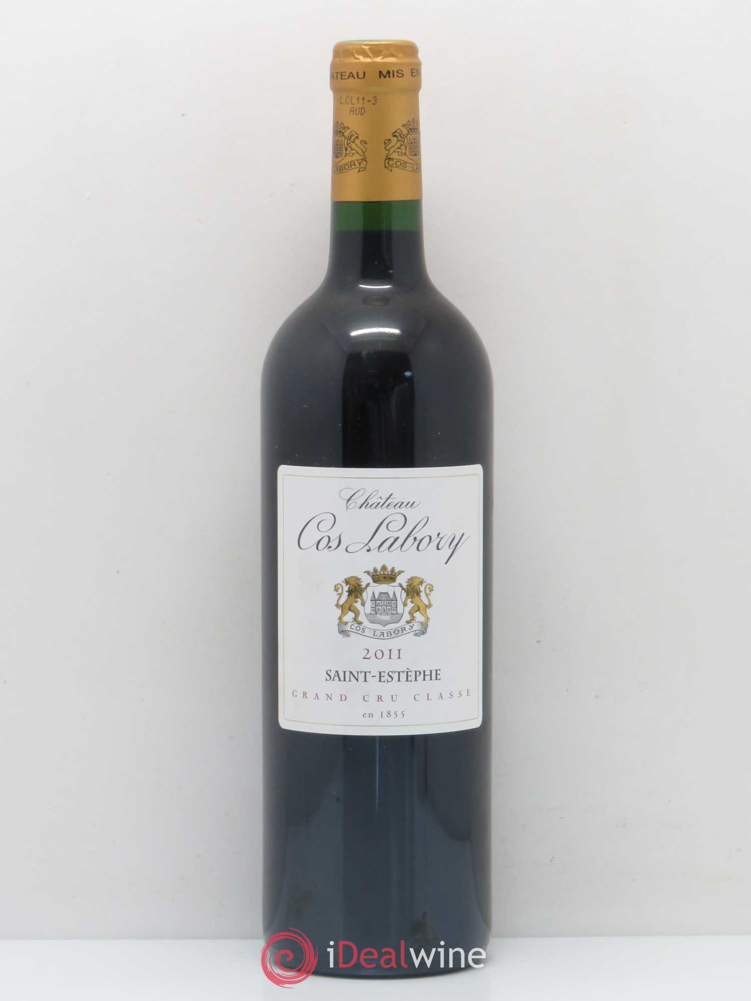 Château Cos Labory 5ème Grand Cru Classé 2011 - Lot de 1 bouteille - 0