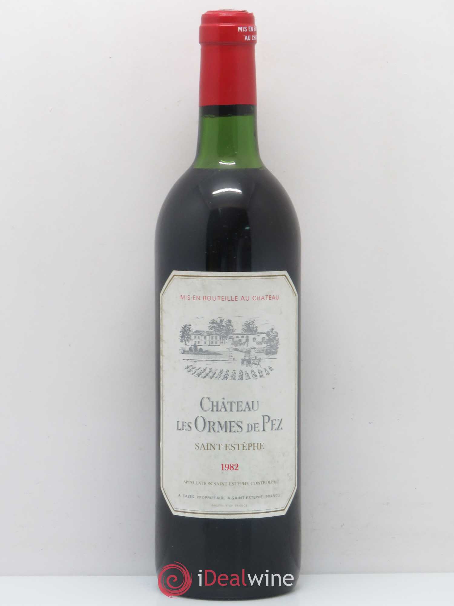 Château les Ormes de Pez 1982 - Lot de 1 bouteille - 0