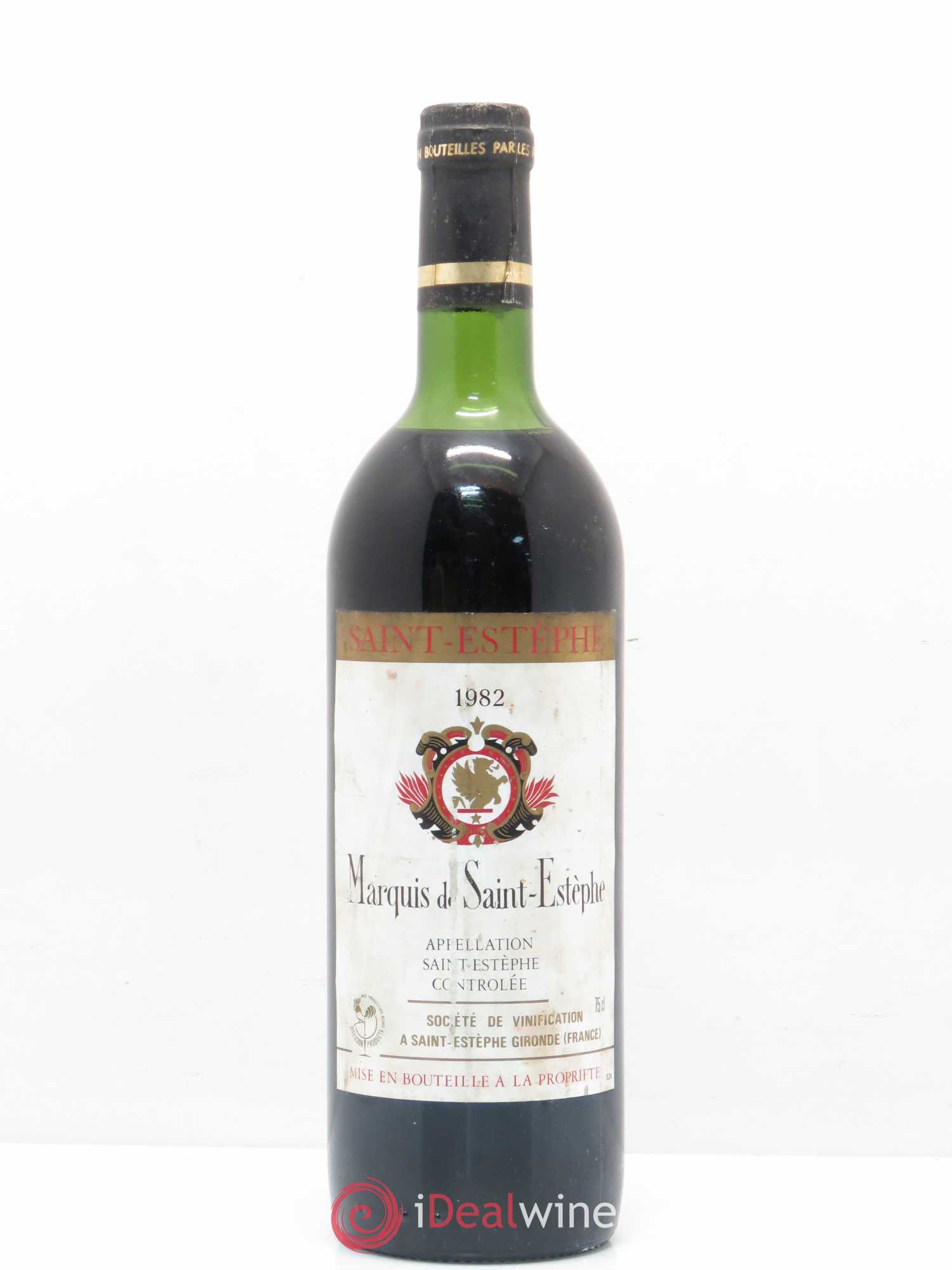 Marquis de Saint Estèphe 1982 - Lot de 1 bouteille - 0