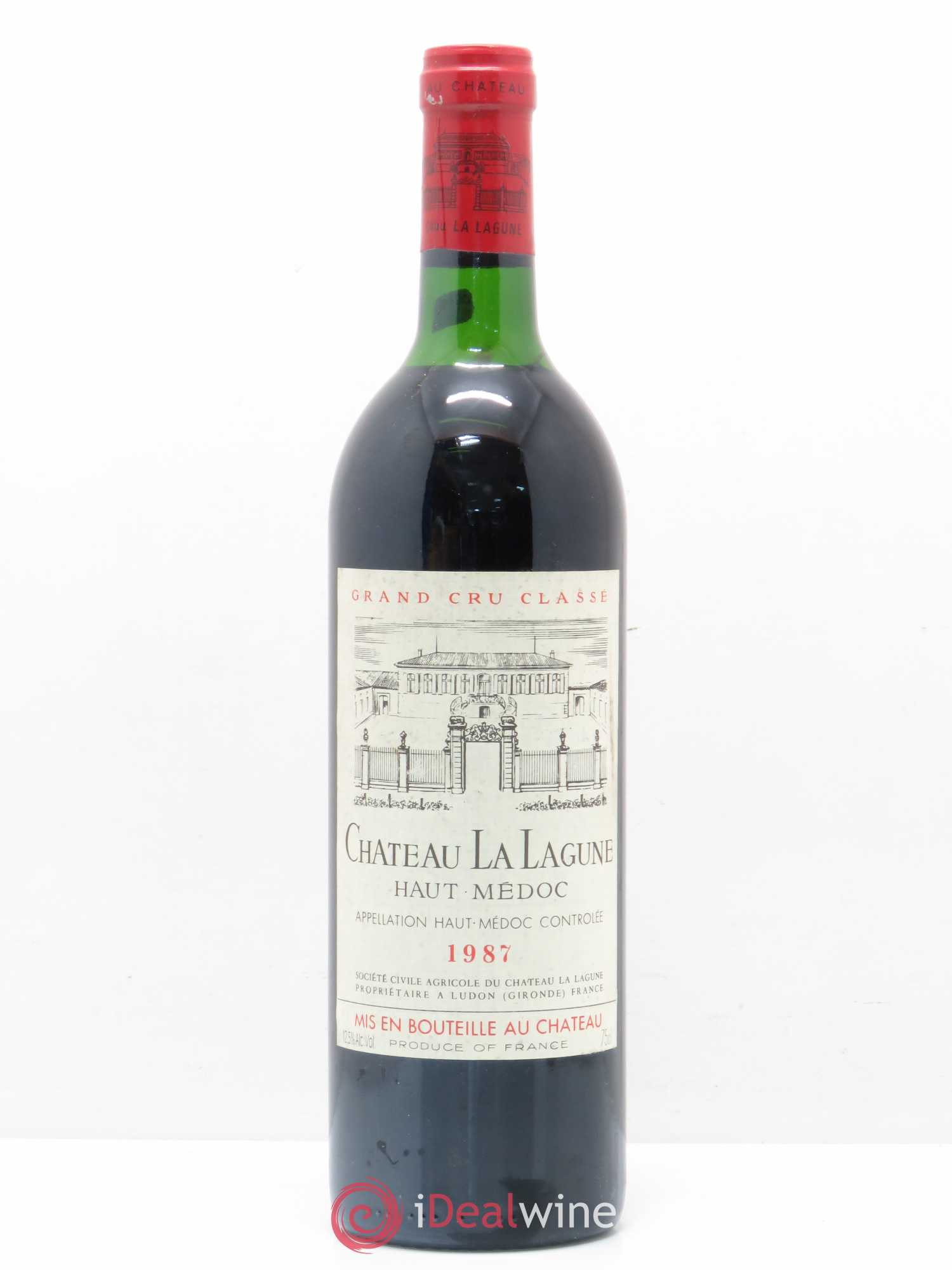 Château la Lagune 3ème Grand Cru Classé 1987 - Lot de 1 bouteille - 0