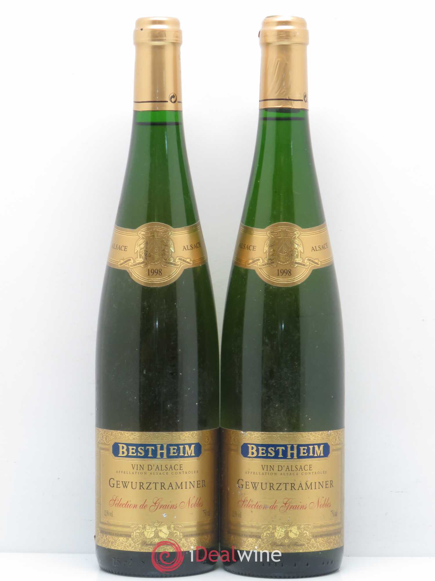 Gewurztraminer Sélection de Grains Nobles Bestheim 1998 - Posten von 2 Flaschen - 0