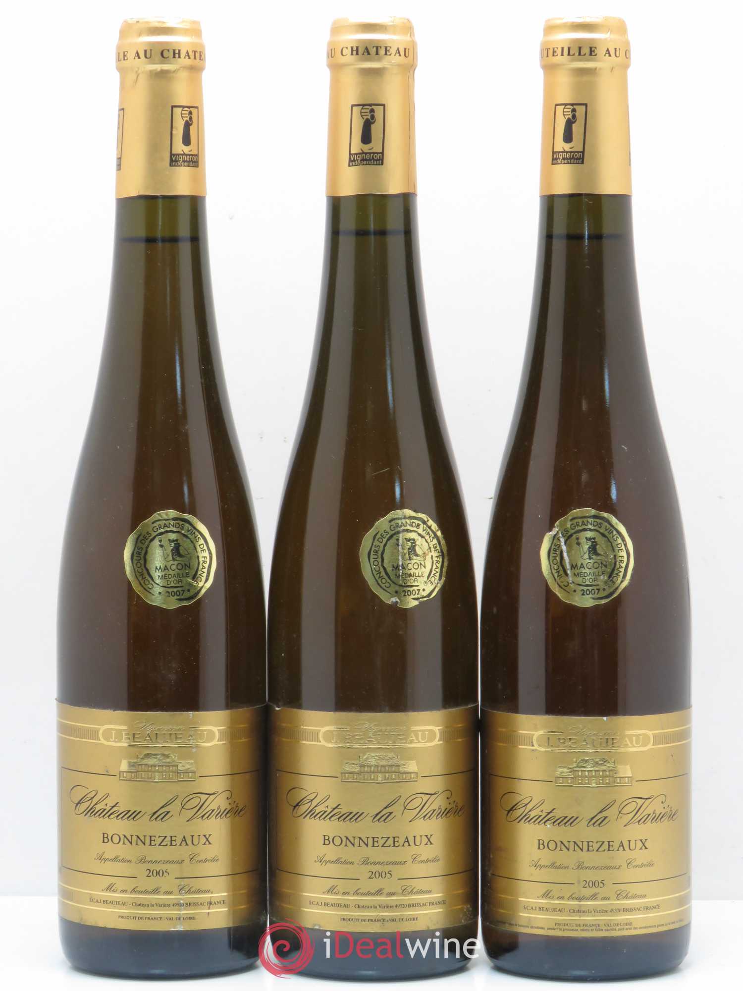 Bonnezeaux Château La Variere 2005 - Lot de 6 bouteilles - 2
