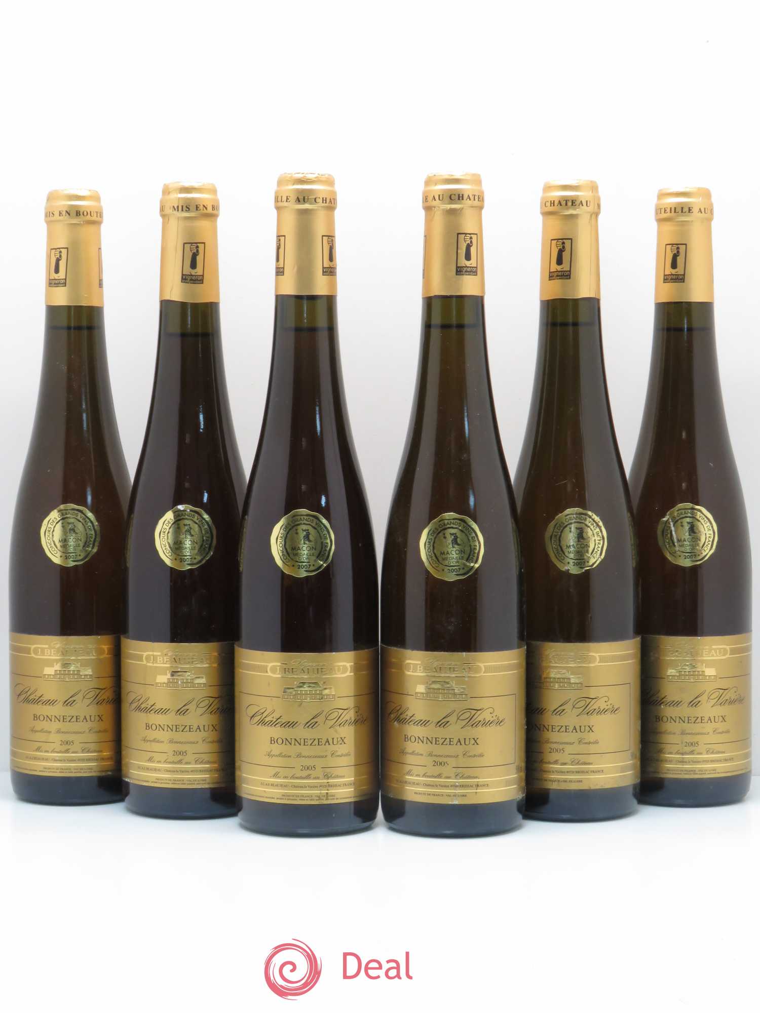 Bonnezeaux Château La Variere 2005 - Lot de 6 bouteilles - 0
