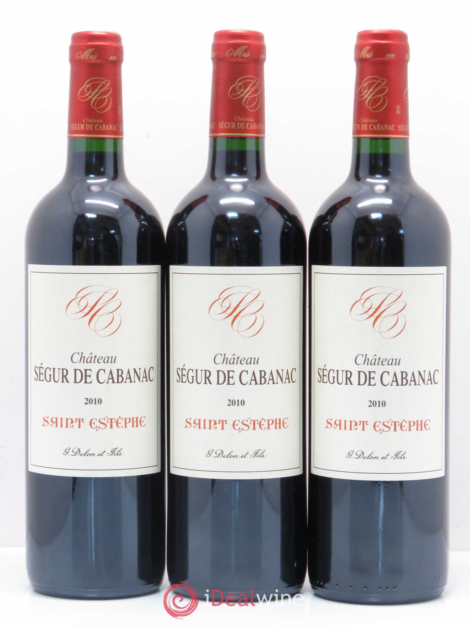 Château Ségur de Cabanac Cru Bourgeois 2010 - Lot de 6 bouteilles - 1