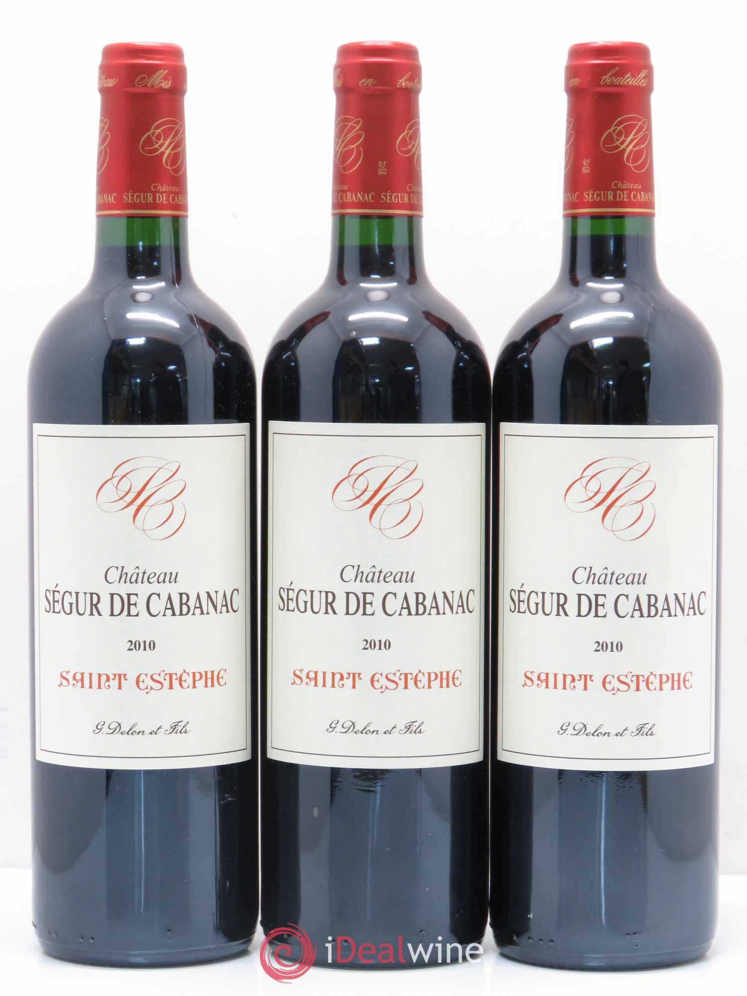 Château Ségur de Cabanac Cru Bourgeois 2010 - Lot de 6 bouteilles - 2