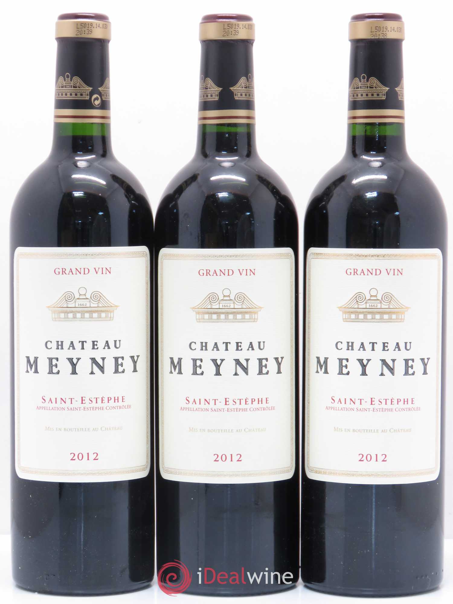 Château Meyney 2012 - Lot de 6 bouteilles - 2