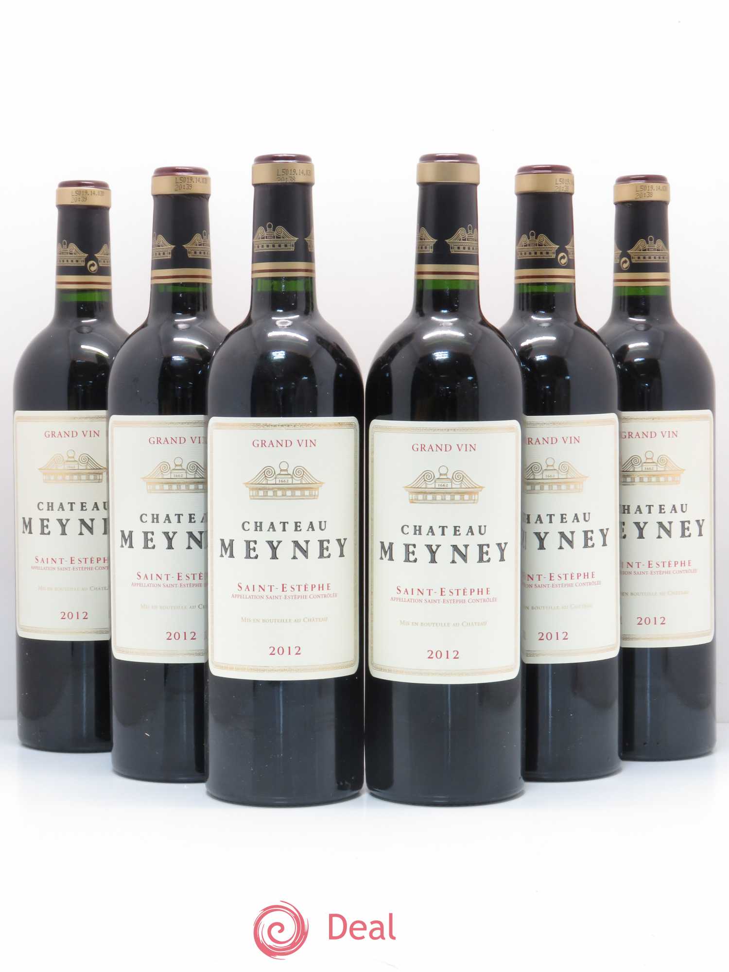 Château Meyney 2012 - Lot de 6 bouteilles - 0