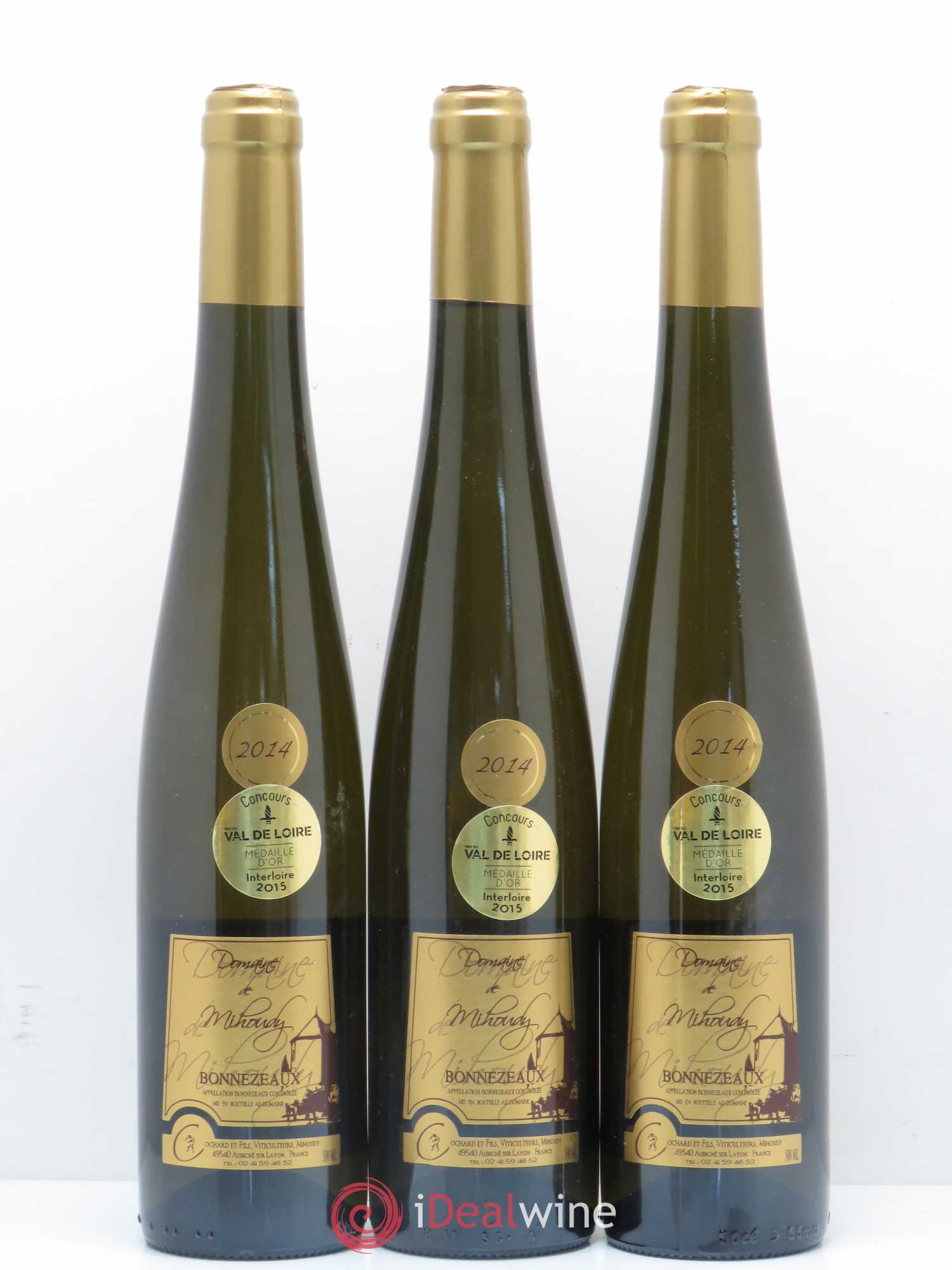 Bonnezeaux Domaine Milfoudy (sans prix de réserve) 2014 - Lotto di 6 bottiglie - 2