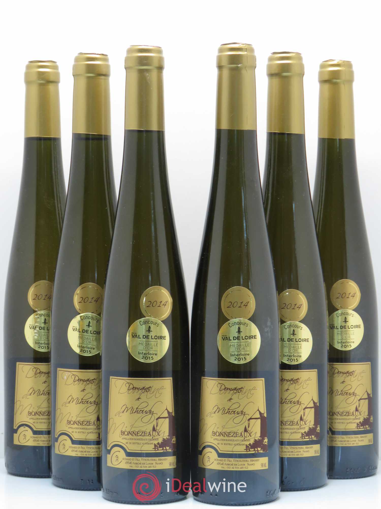 Bonnezeaux Domaine Milfoudy (sans prix de réserve) 2014 - Lotto di 6 bottiglie - 0