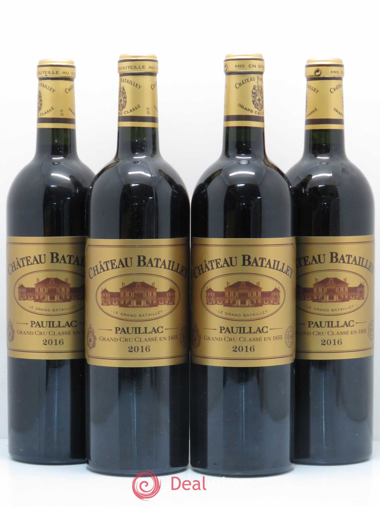 Château Batailley 5ème Grand Cru Classé 2016 - Lot de 4 bouteilles - 0