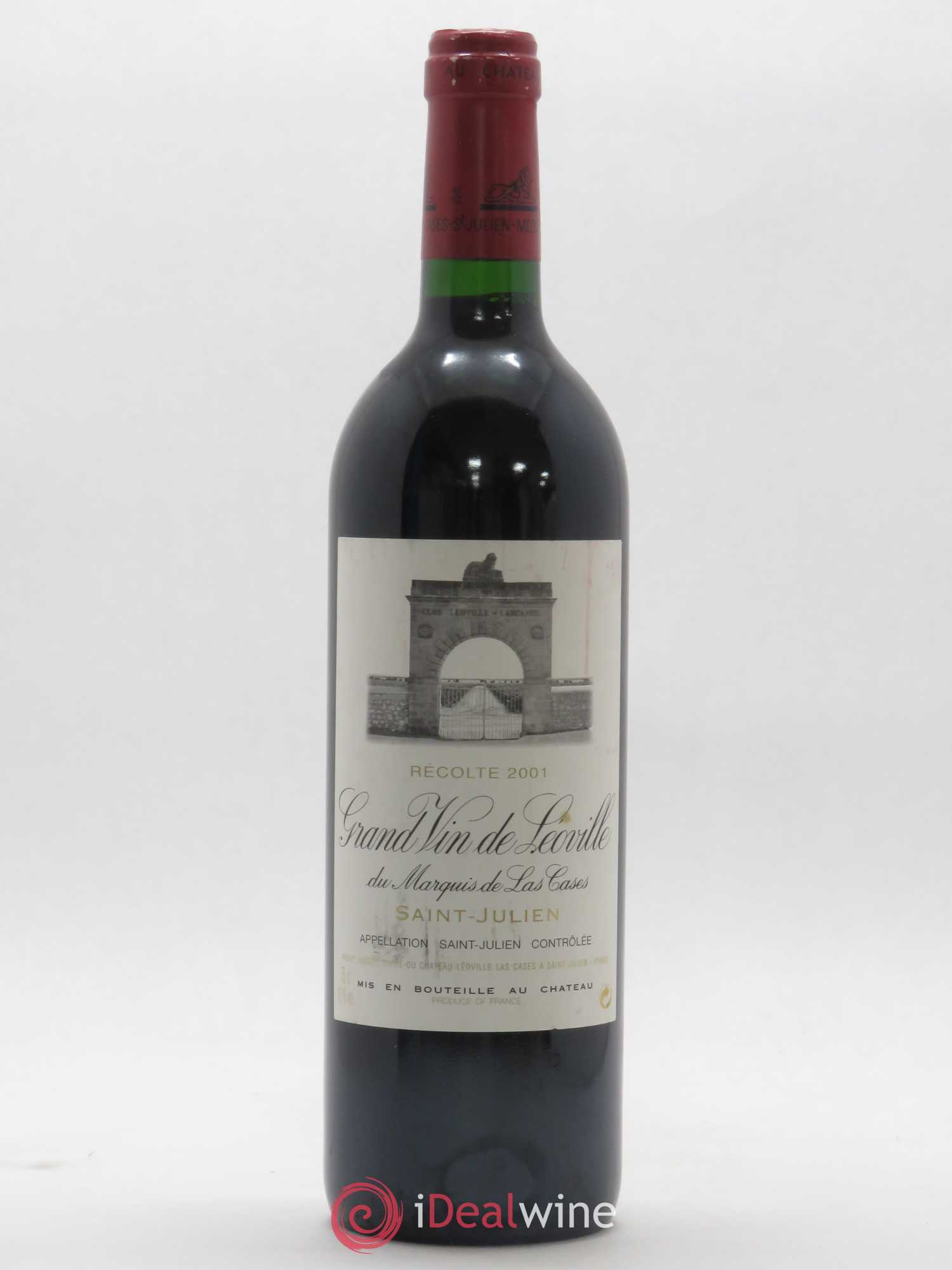 Château Léoville Las Cases 2ème Grand Cru Classé 2001 - Lot de 1 bouteille - 0
