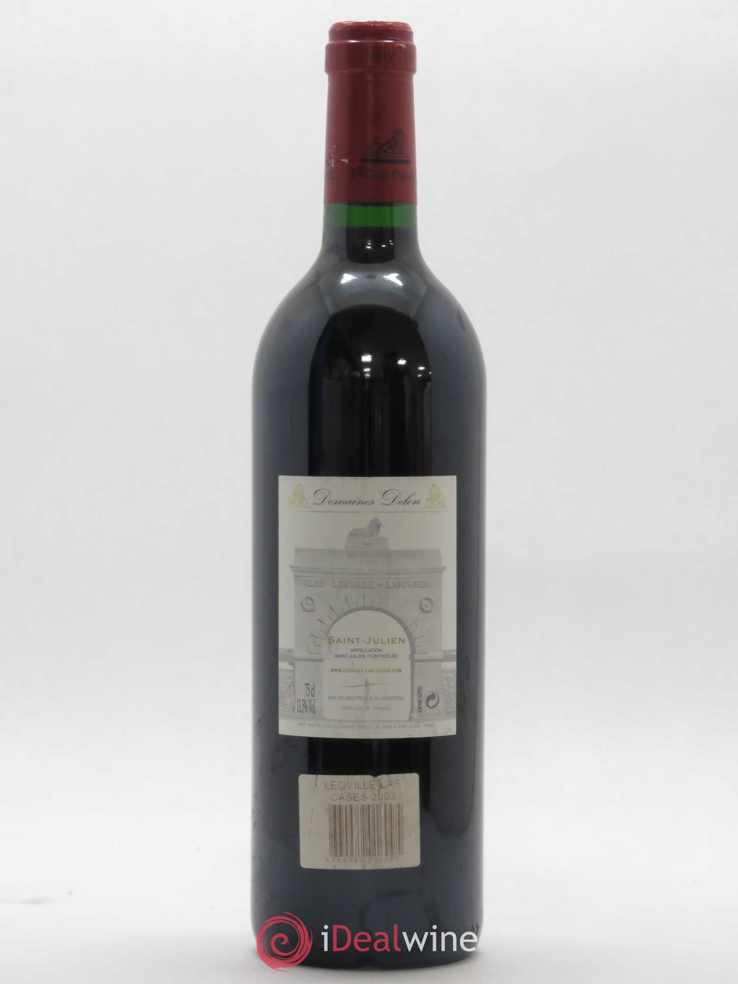 Château Léoville Las Cases 2ème Grand Cru Classé 2002 - Lot de 1 bouteille - 1