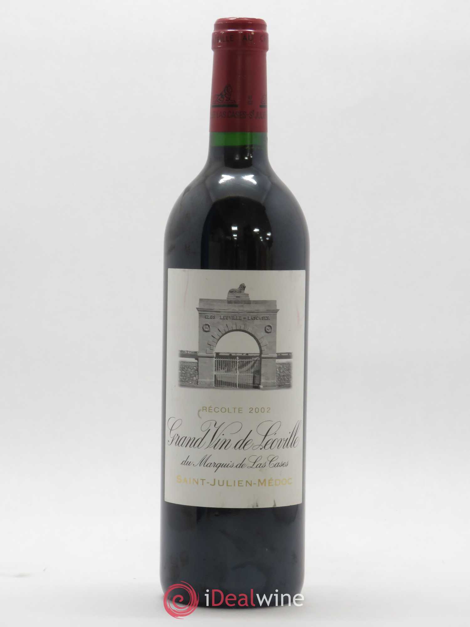 Château Léoville Las Cases 2ème Grand Cru Classé 2002 - Lot de 1 bouteille - 0