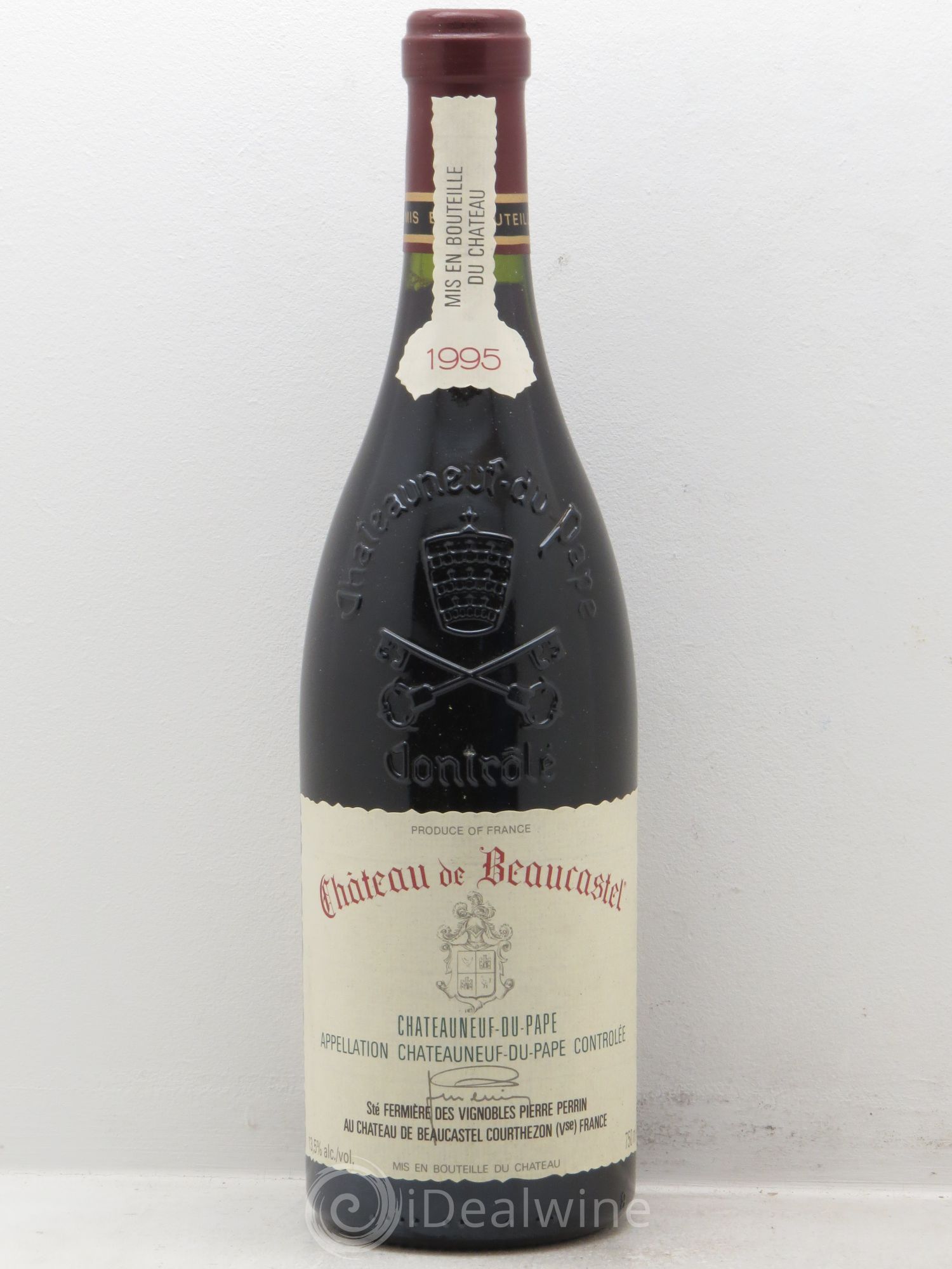 Châteauneuf-du-Pape Château de Beaucastel Famille Perrin 1995 - Lot de 6 bouteilles - 0