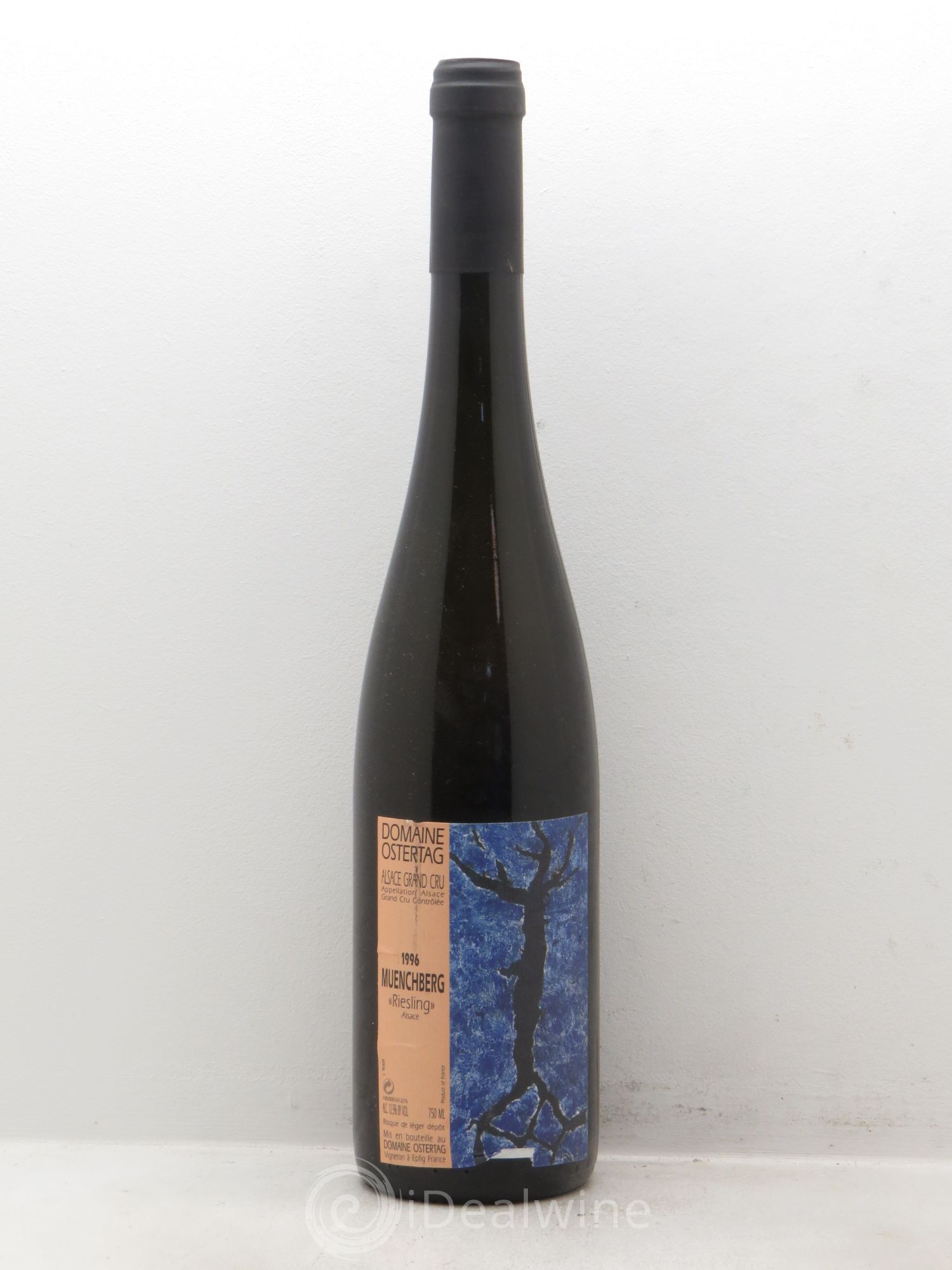 Alsace Riesling Grand Cru Muenchberg Ostertag (Domaine) 1996 - Lot de 1 bouteille - 0