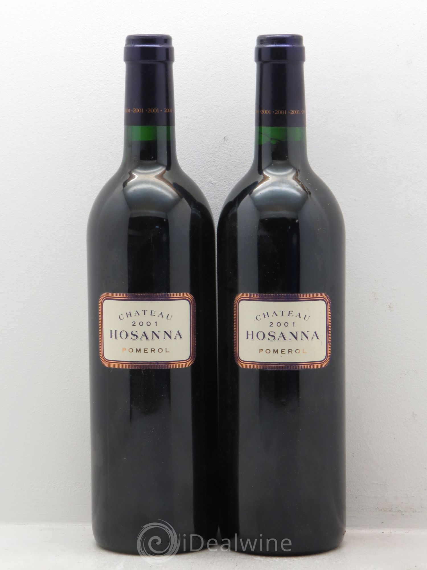 Château Hosanna 2001 - Lot de 2 bouteilles - 0