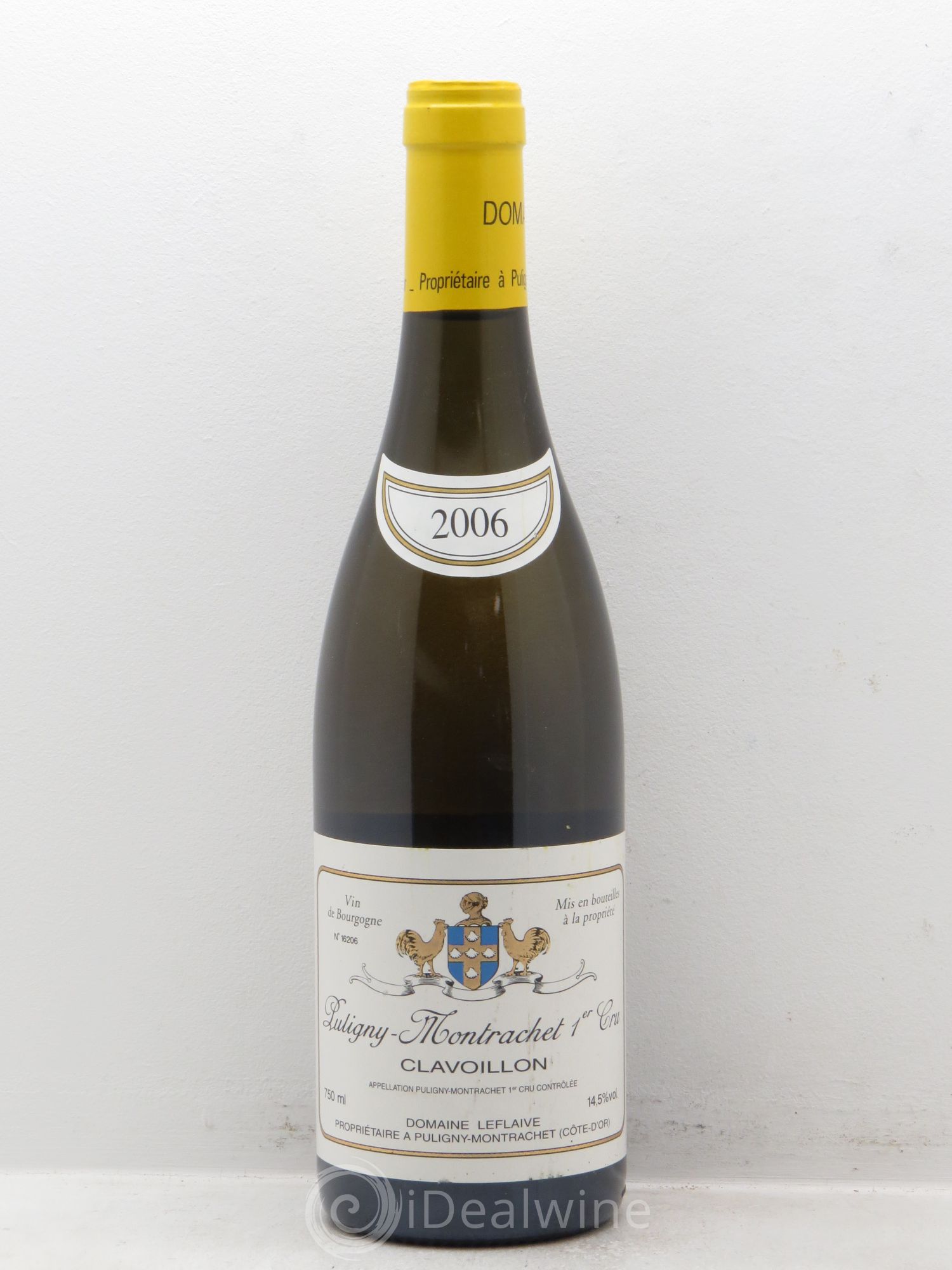 Puligny-Montrachet 1er Cru Clavoillon Leflaive (Domaine) 2006 - Lot de 1 bouteille - 0