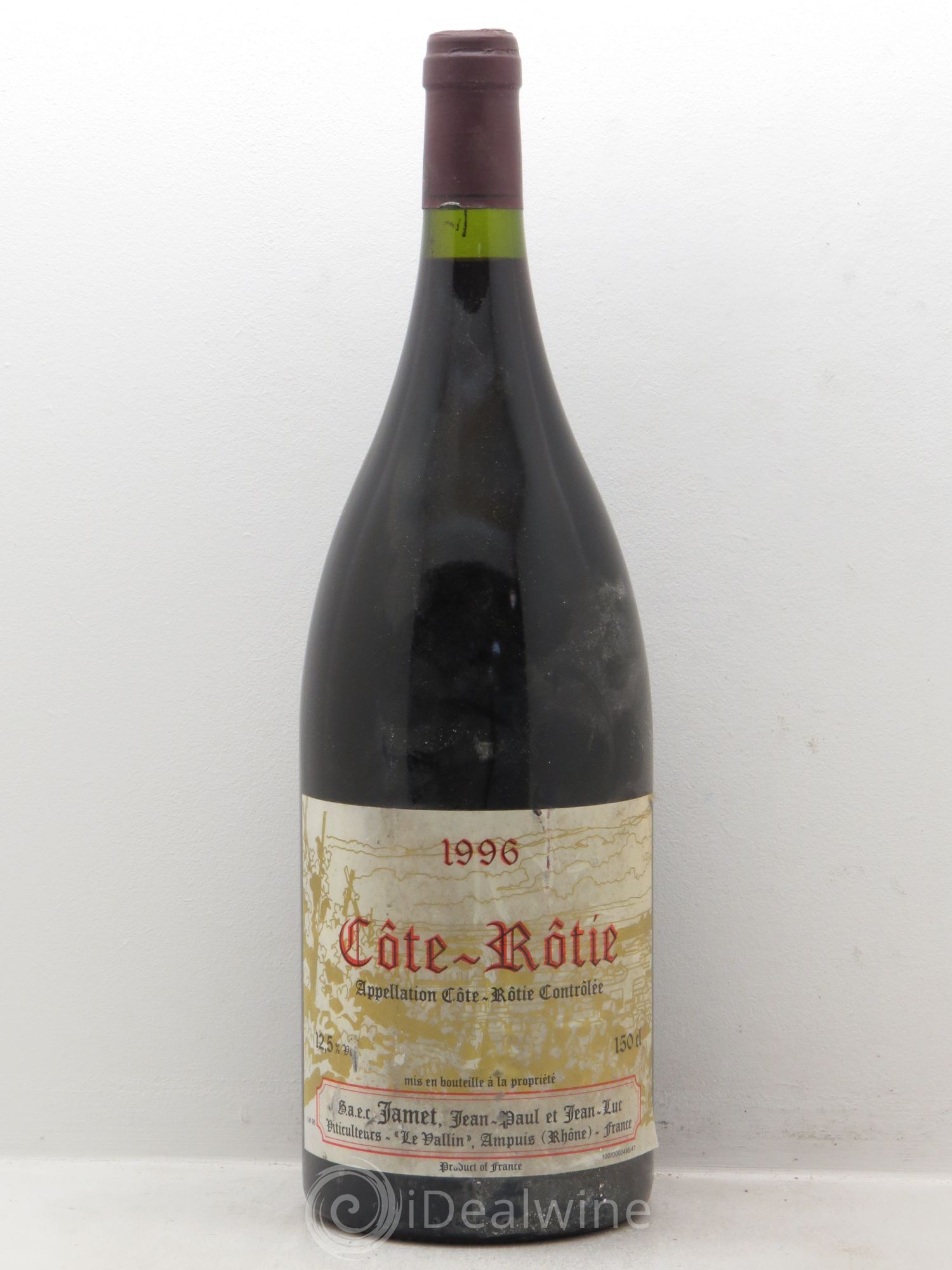 Côte-Rôtie Jamet (Domaine) 1996 - Lot de 1 magnum - 0