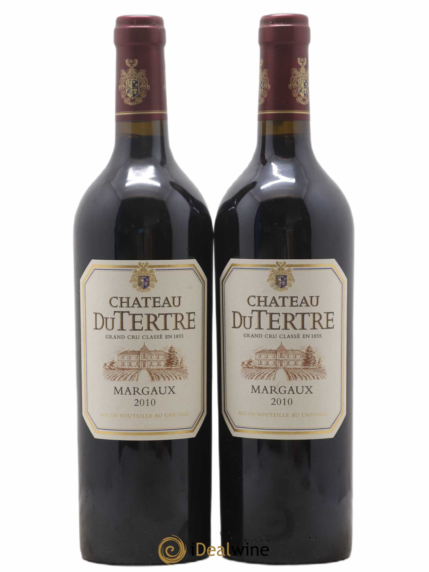 Château du Tertre 5ème Grand Cru Classé 2010 - Lot de 2 bouteilles - 0