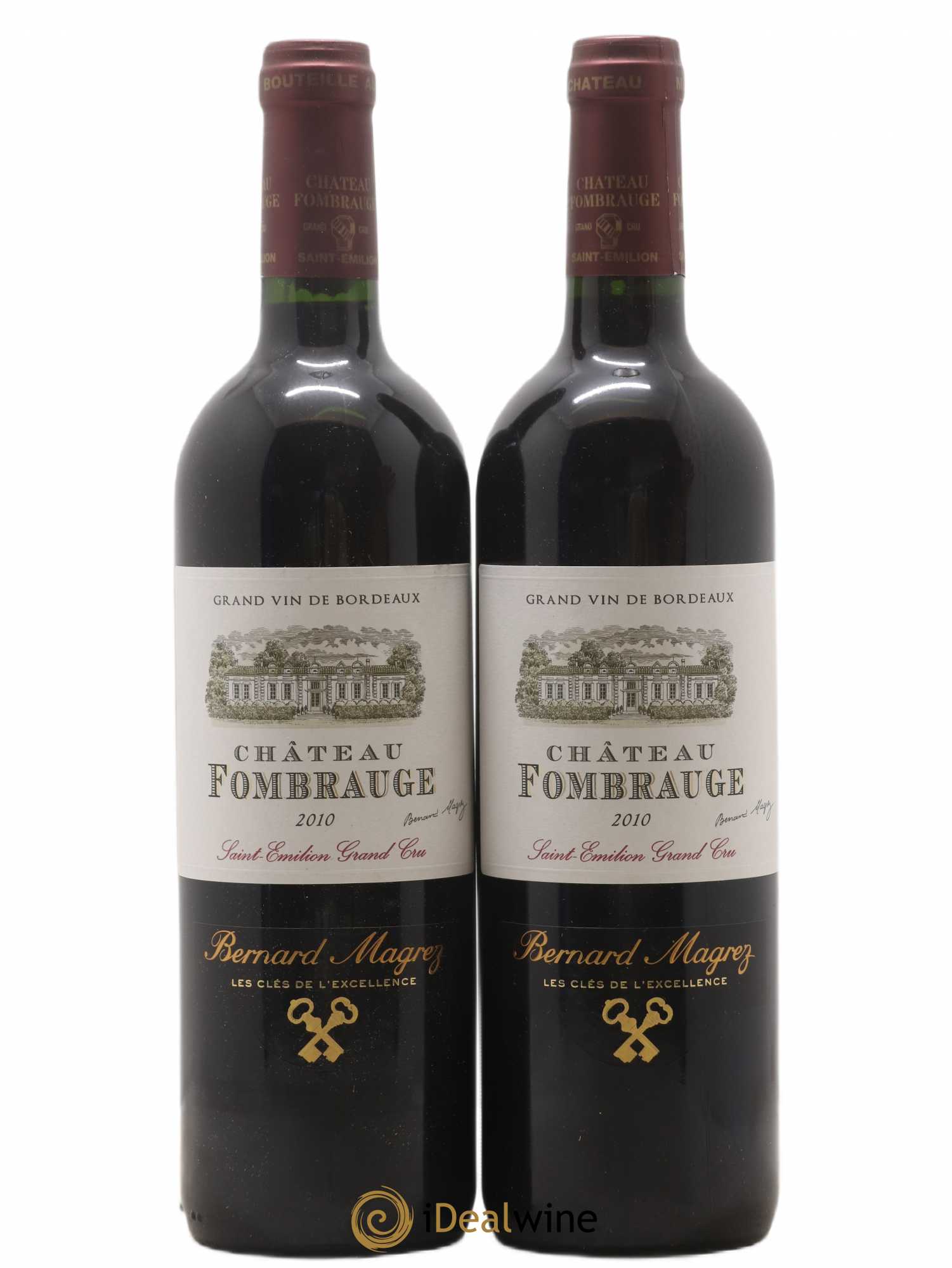 Château Fombrauge Grand Cru Classé (sans prix de réserve) 2010 - Lot de 2 bouteilles - 0