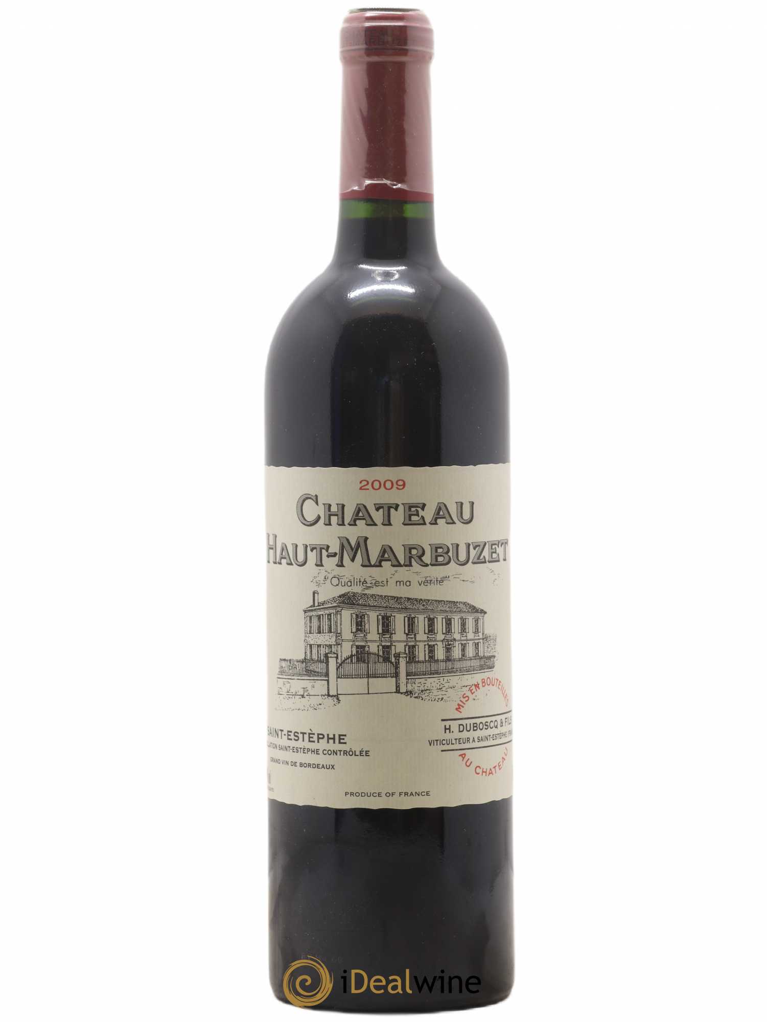 Château Haut Marbuzet 2009 - Lot de 1 bouteille - 0