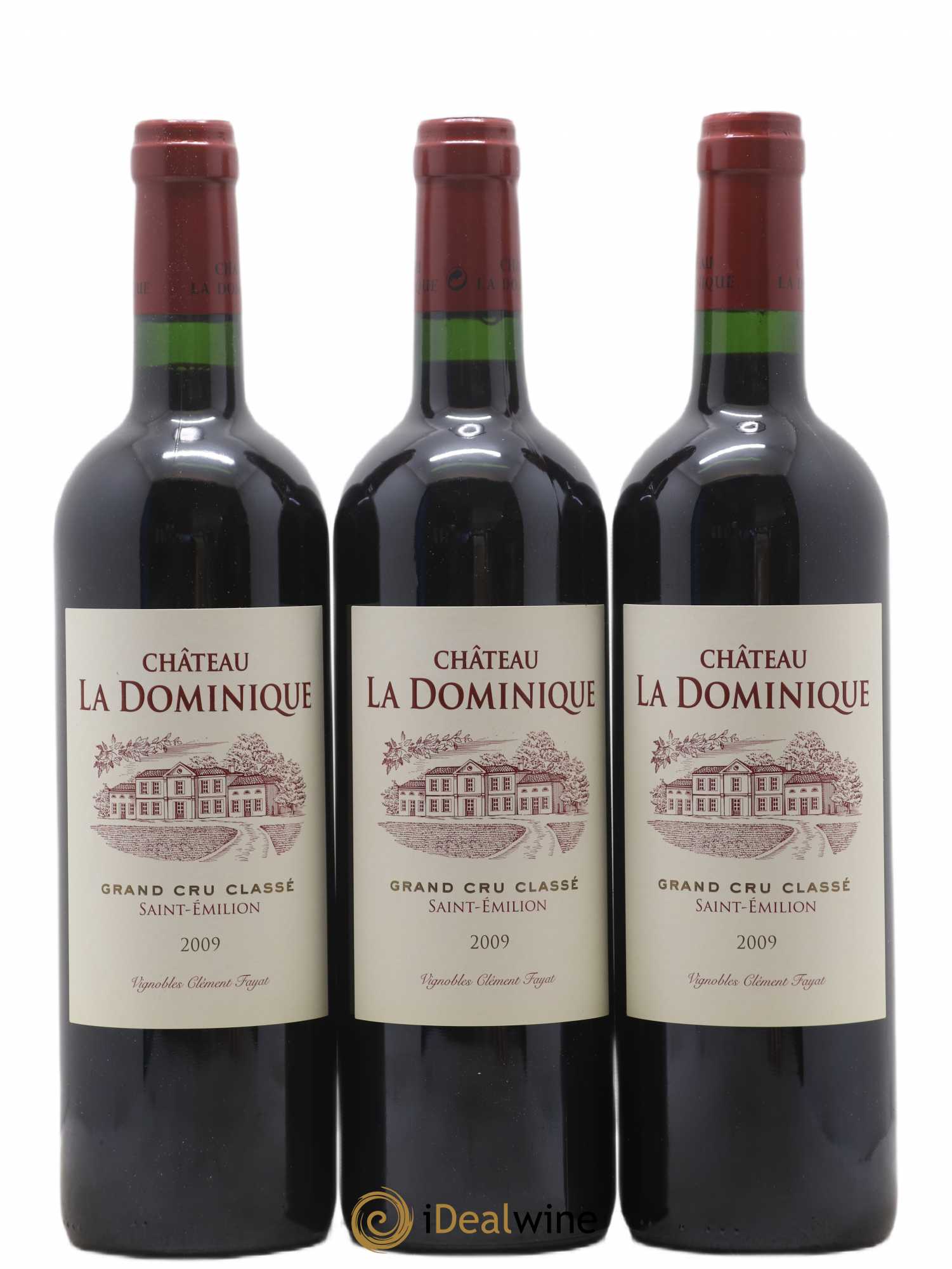 Château la Dominique Grand Cru Classé 2009 - Lot de 12 bouteilles - 2