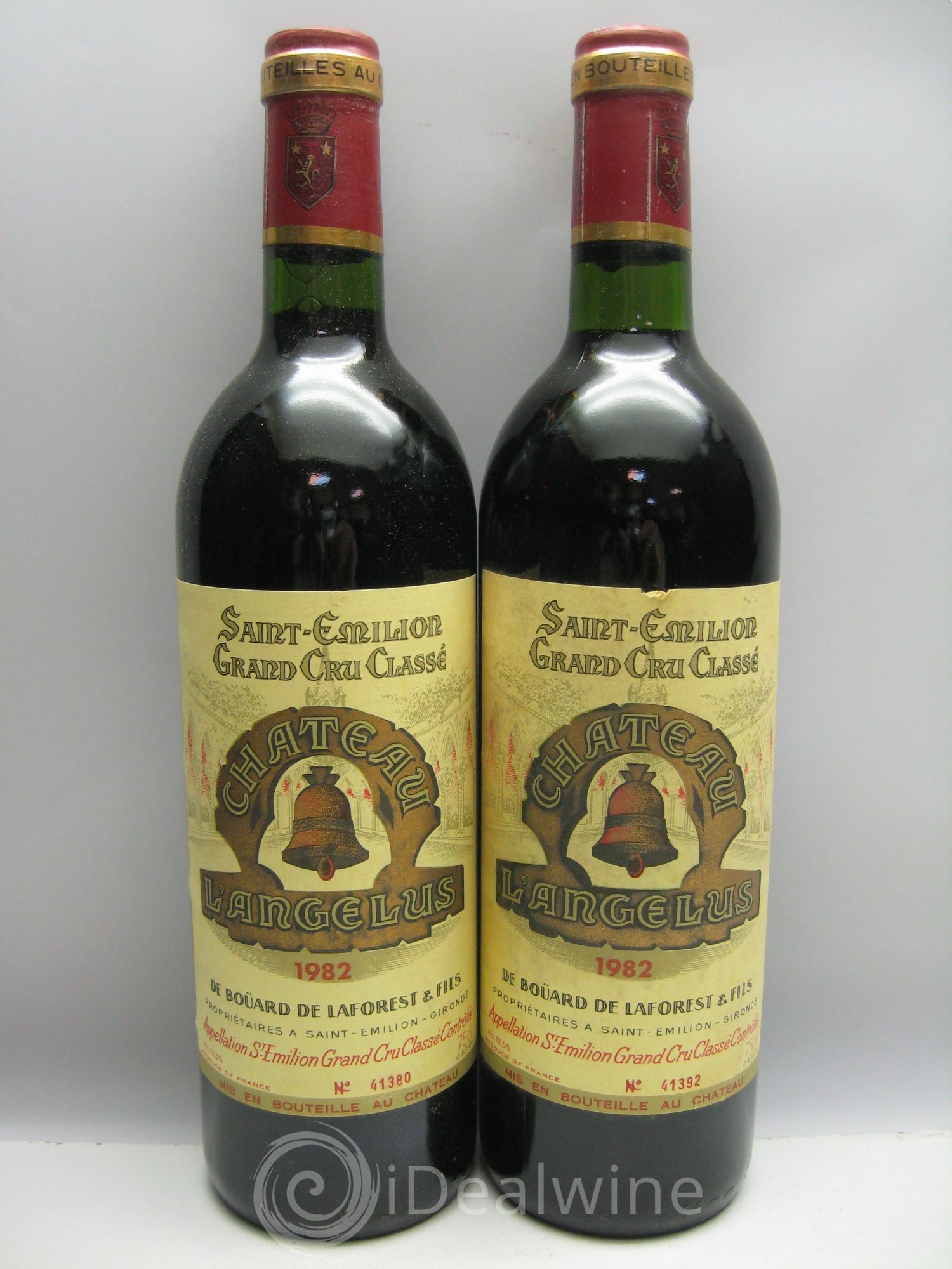 Château Angélus 1er Grand Cru Classé A 1982 - Lot de 12 bouteilles - 2