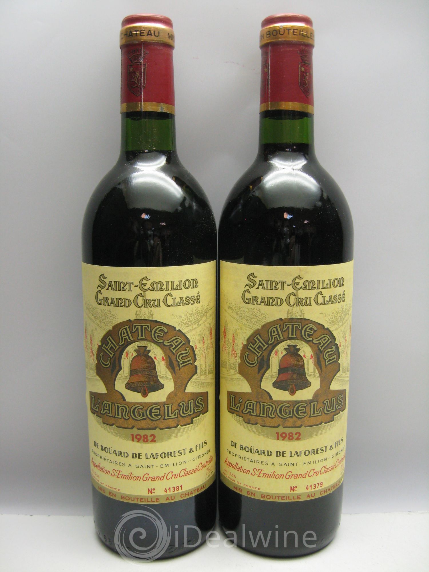 Château Angélus 1er Grand Cru Classé A 1982 - Lot de 12 bouteilles - 4