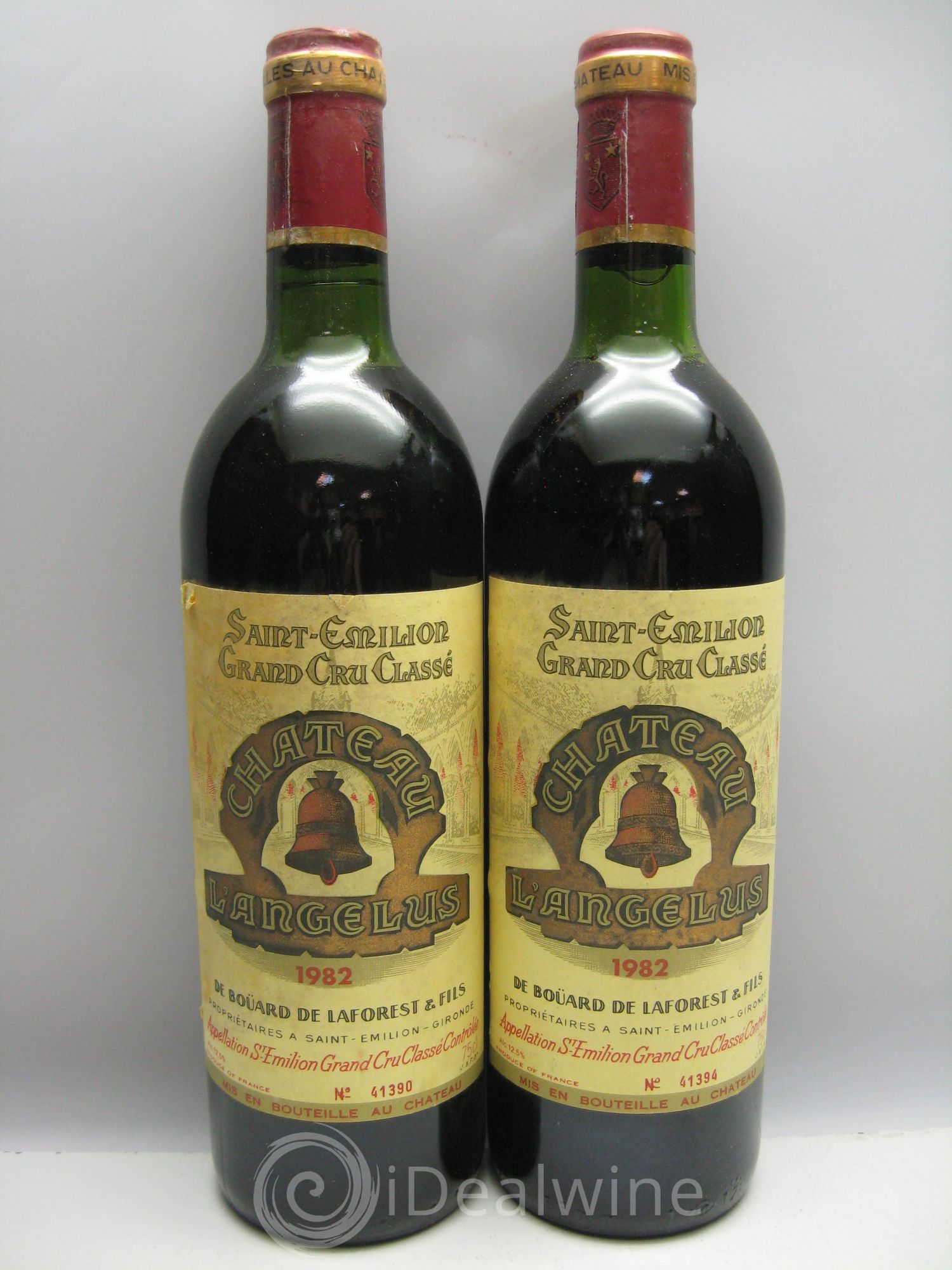 Château Angélus 1er Grand Cru Classé A 1982 - Lot de 12 bouteilles - 5
