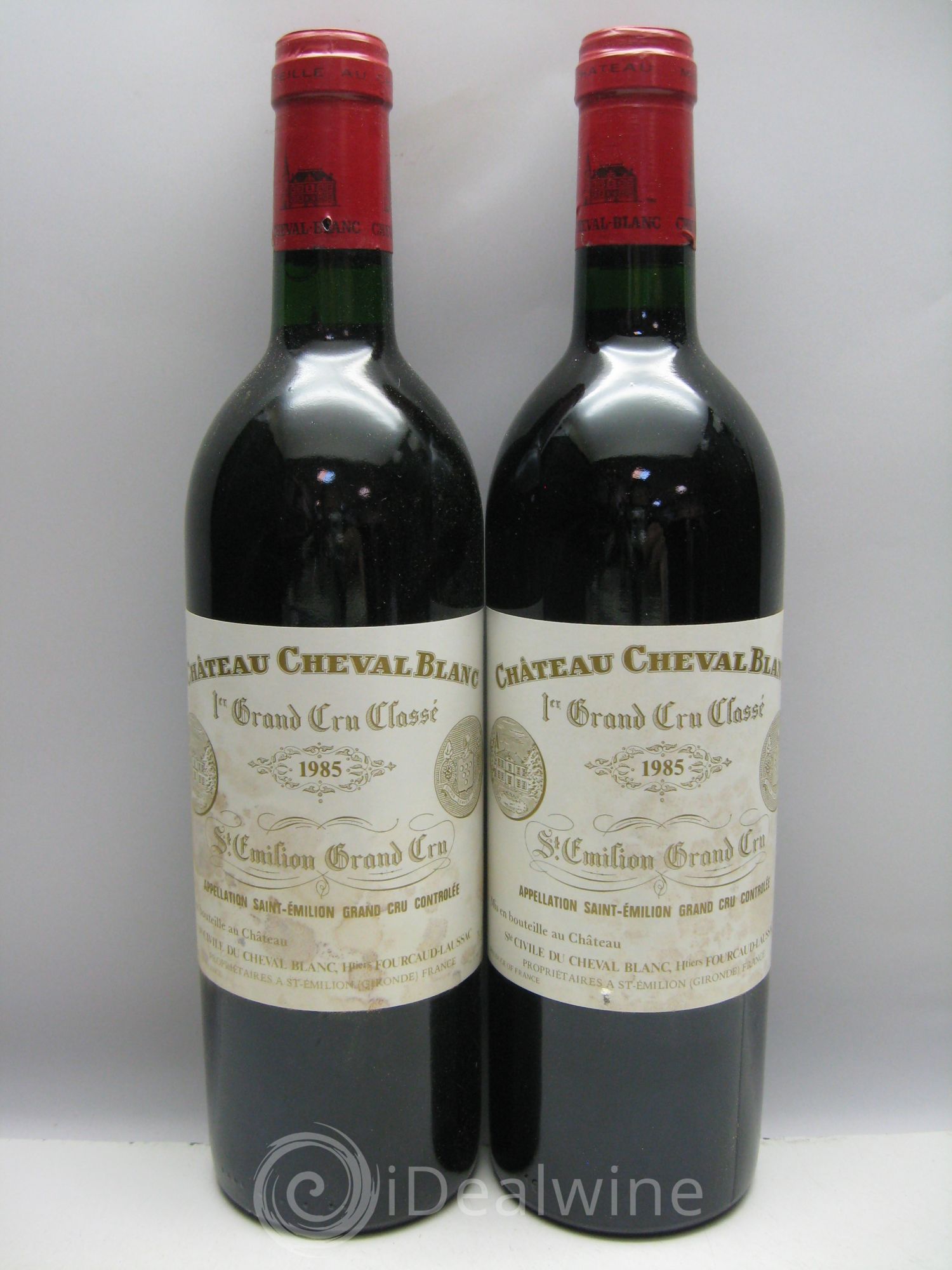 Château Cheval Blanc 1er Grand Cru Classé A 1985 - Lot de 12 bouteilles - 0