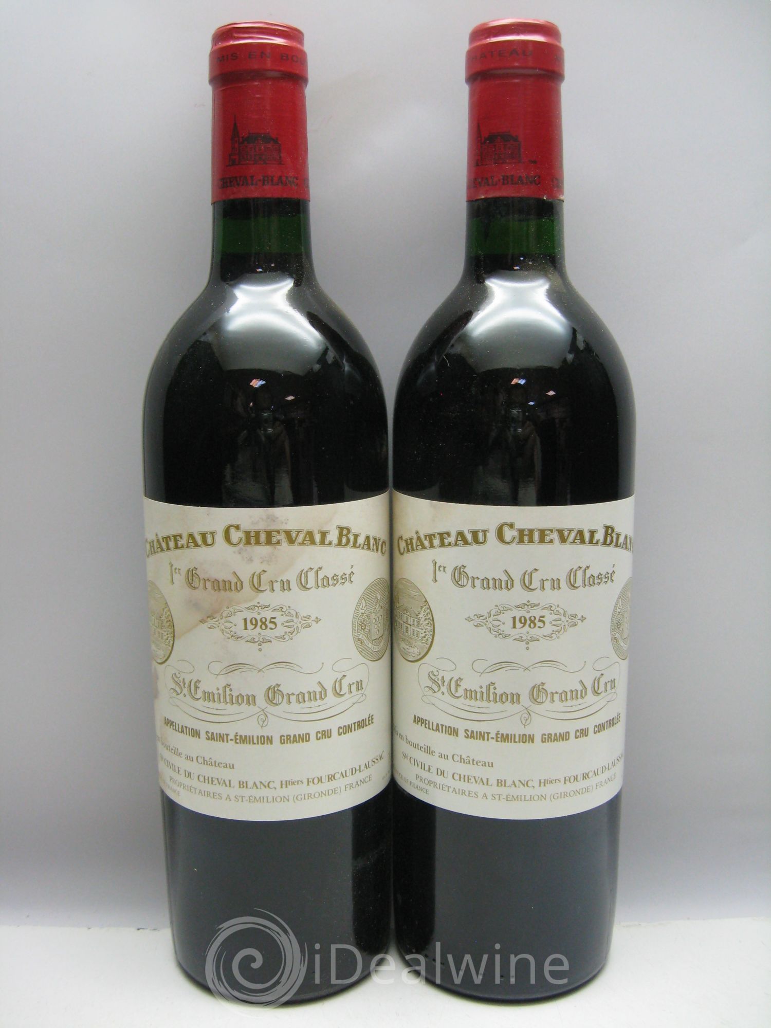 Château Cheval Blanc 1er Grand Cru Classé A 1985 - Lot de 12 bouteilles - 1