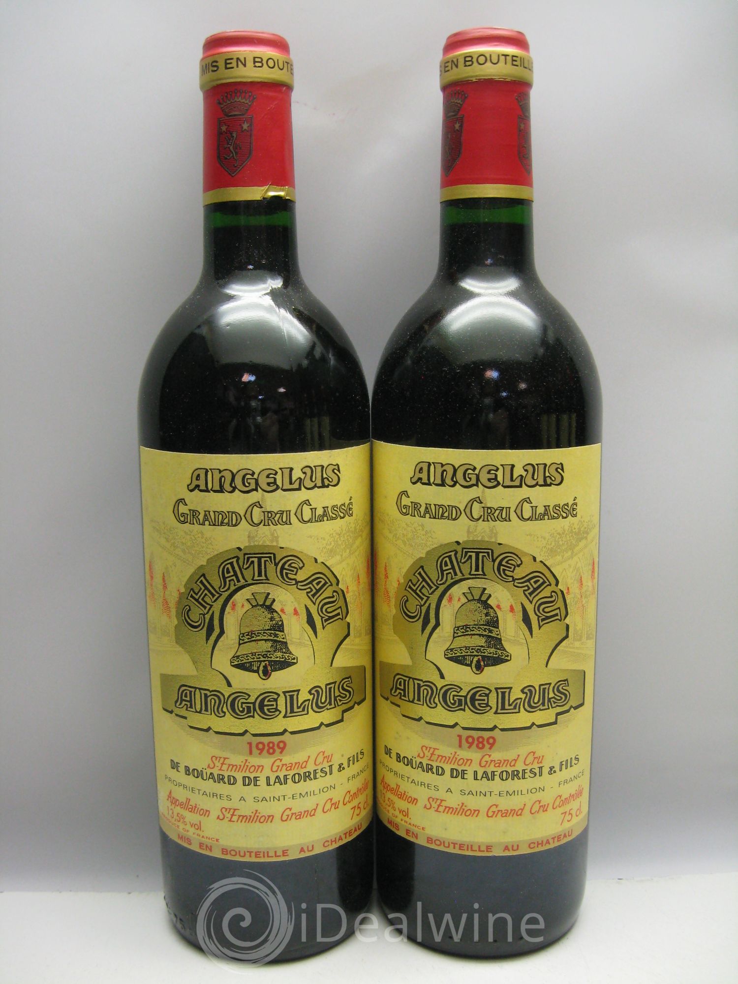 Château Angélus 1er Grand Cru Classé A 1989 - Lot de 6 bouteilles - 0