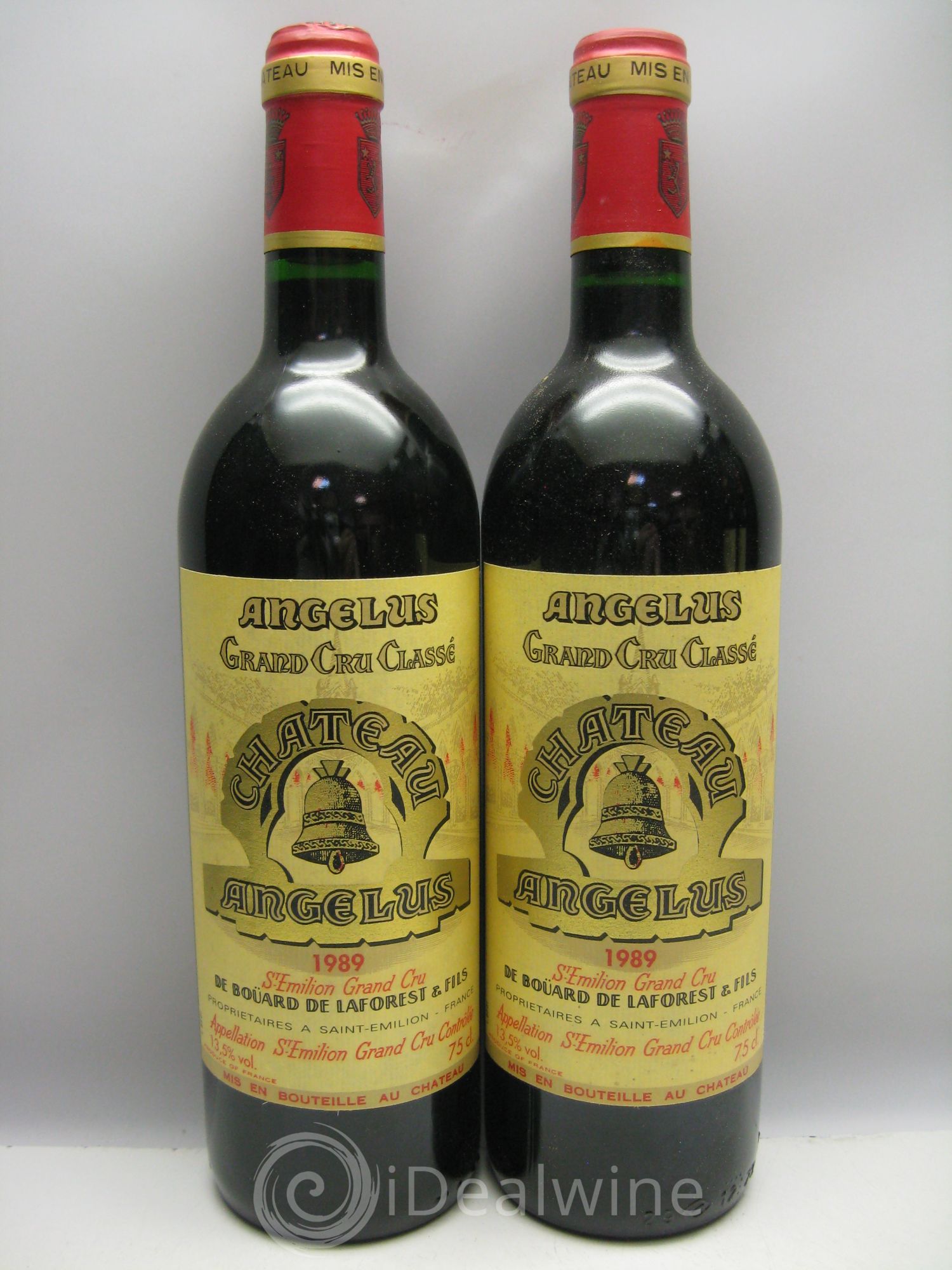Château Angélus 1er Grand Cru Classé A 1989 - Lot de 6 bouteilles - 1